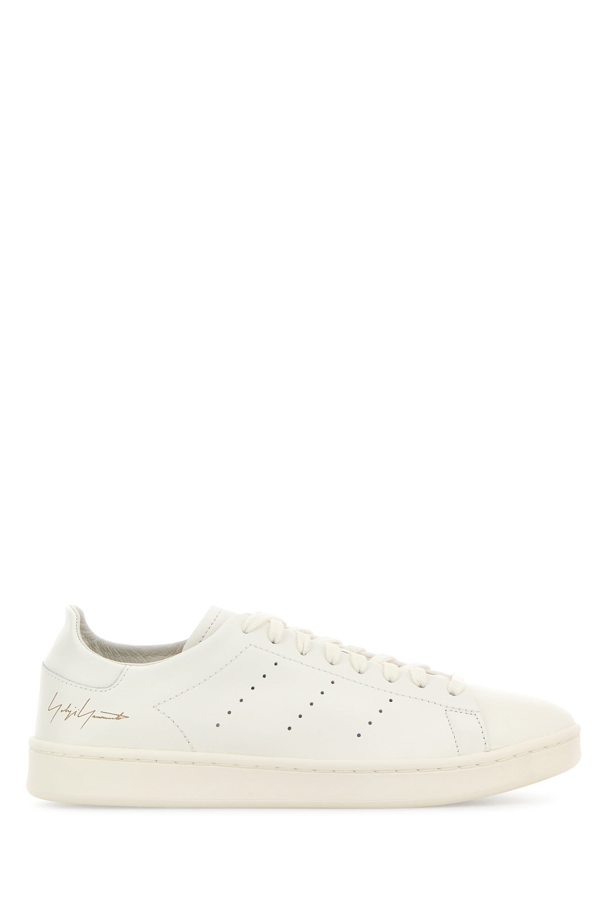 Y3 YAMAMOTO Sneakers Stan Smith in pelle bianca