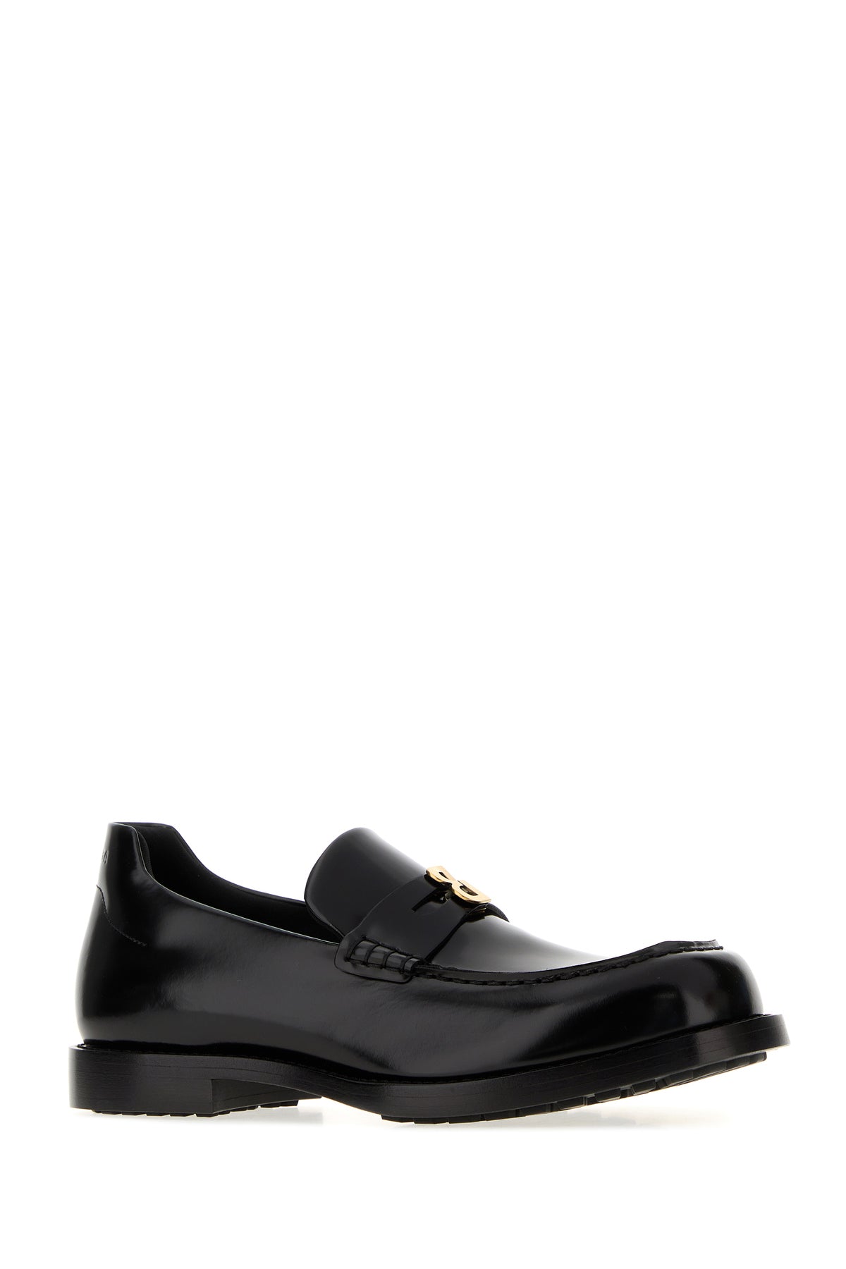 Balenciaga Mocassini Confy in pelle nera, view 2