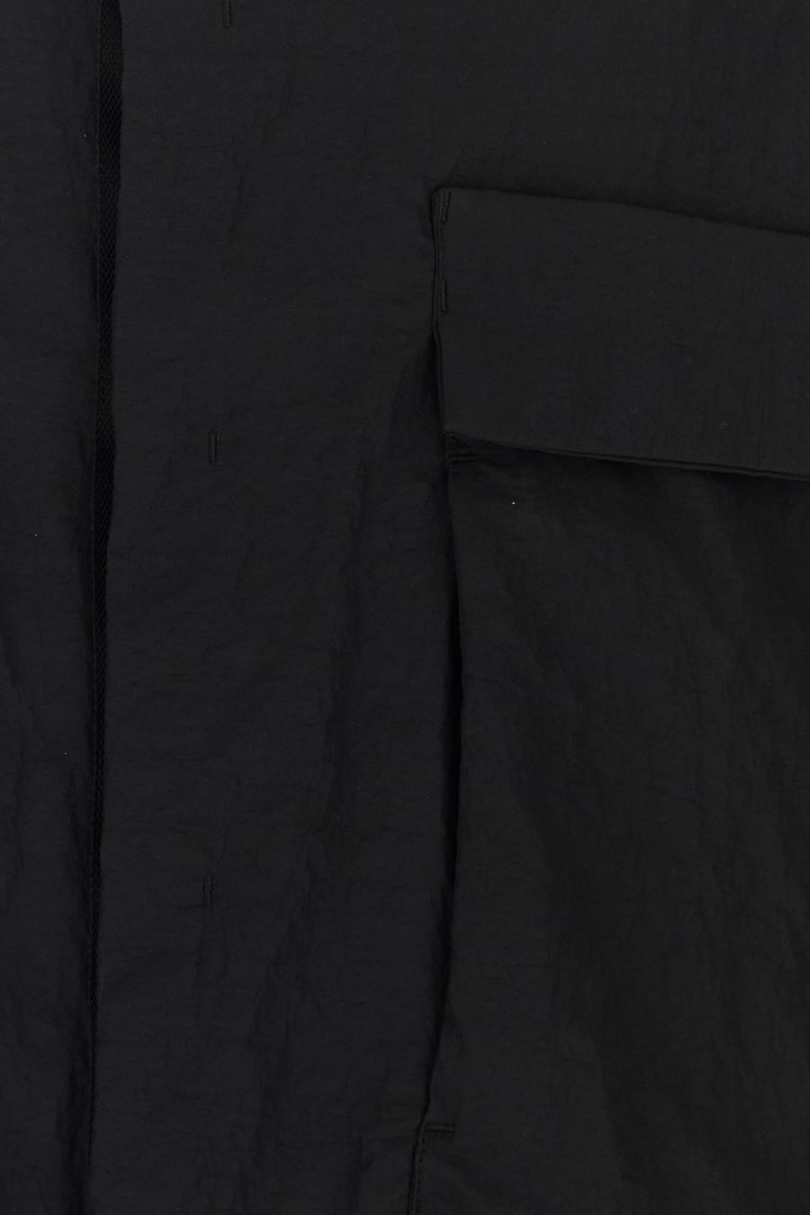 Herno Giubbino in nylon nero, view 3