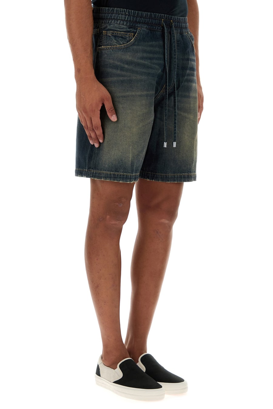 Amiri Bermuda in denim, view 3