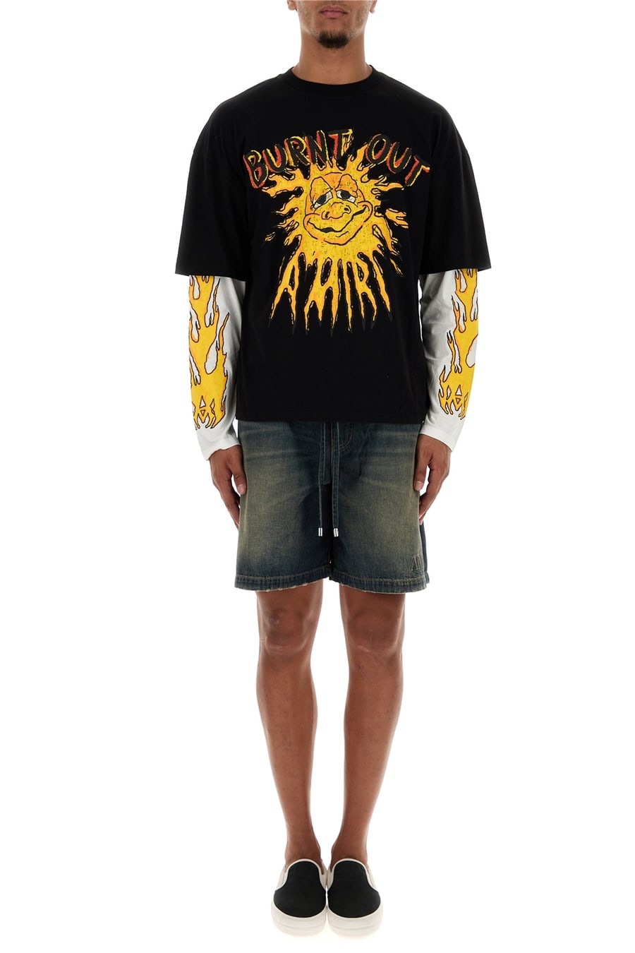 Amiri Bermuda in denim, view 6
