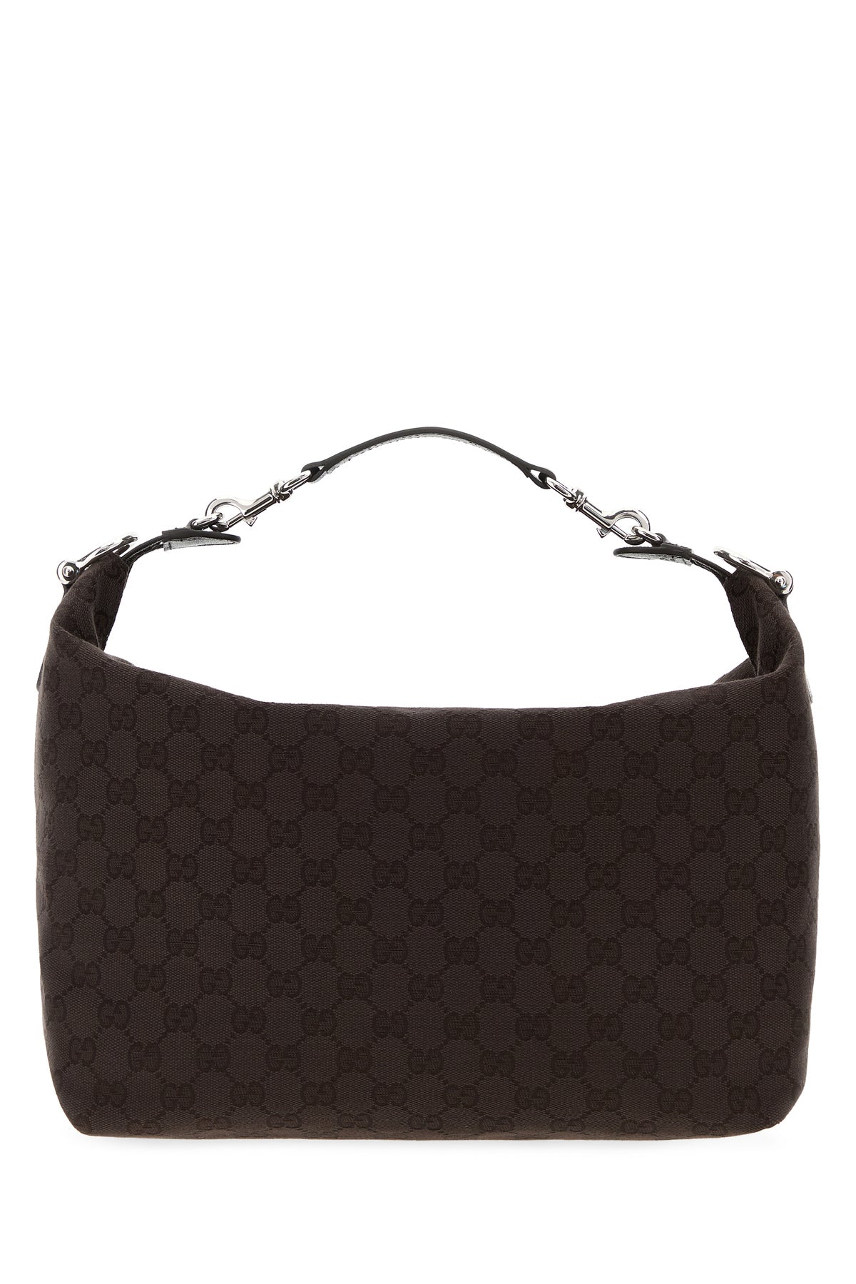 Gucci Borsa a mano Brera media in tessuto GG cioccolato