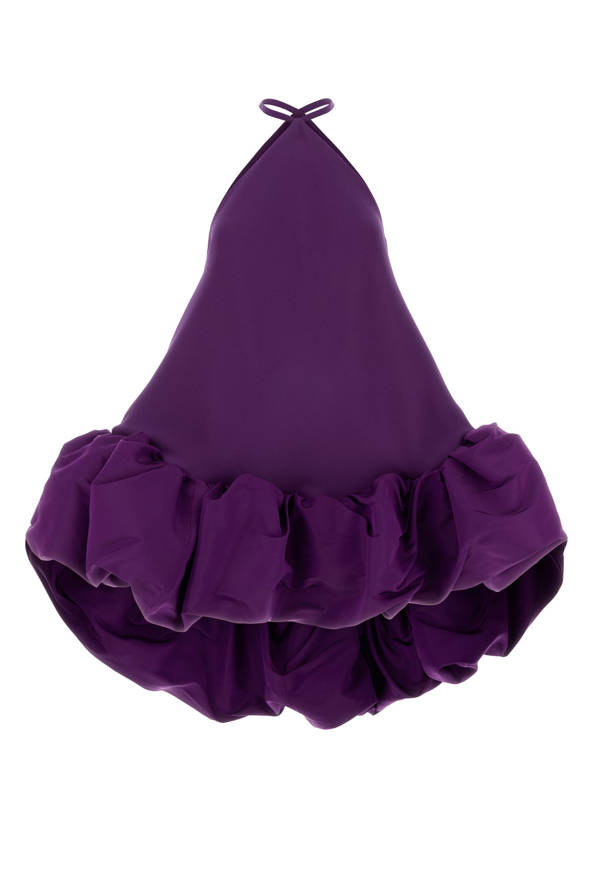 Balenciaga Mini abito in crepe viola
