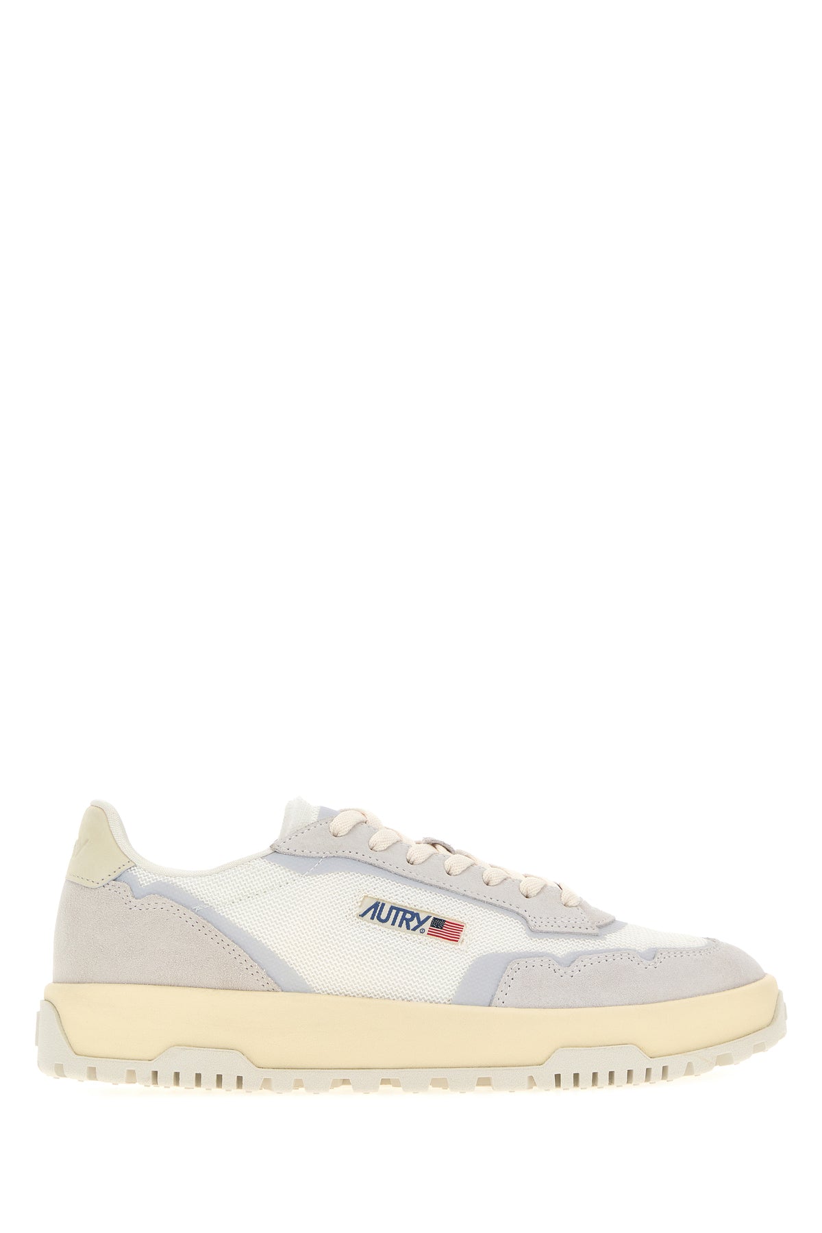 Autry Sneakers Wildpace bicolor in tessuto e pelle scamosciata