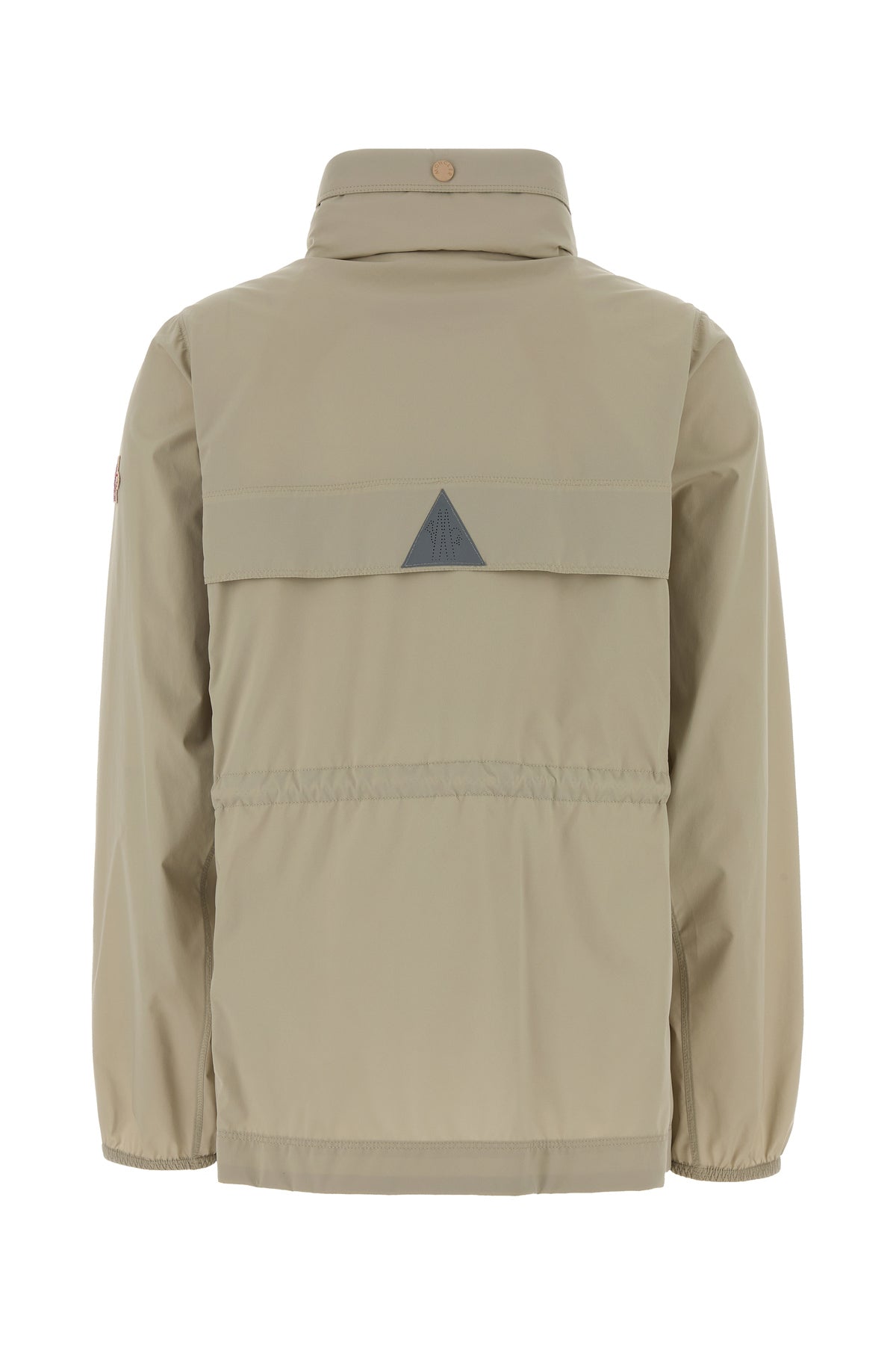 MONCLER GRENOBLE Giacca a vento Soulare in nylon stretch cappuccino, view 2