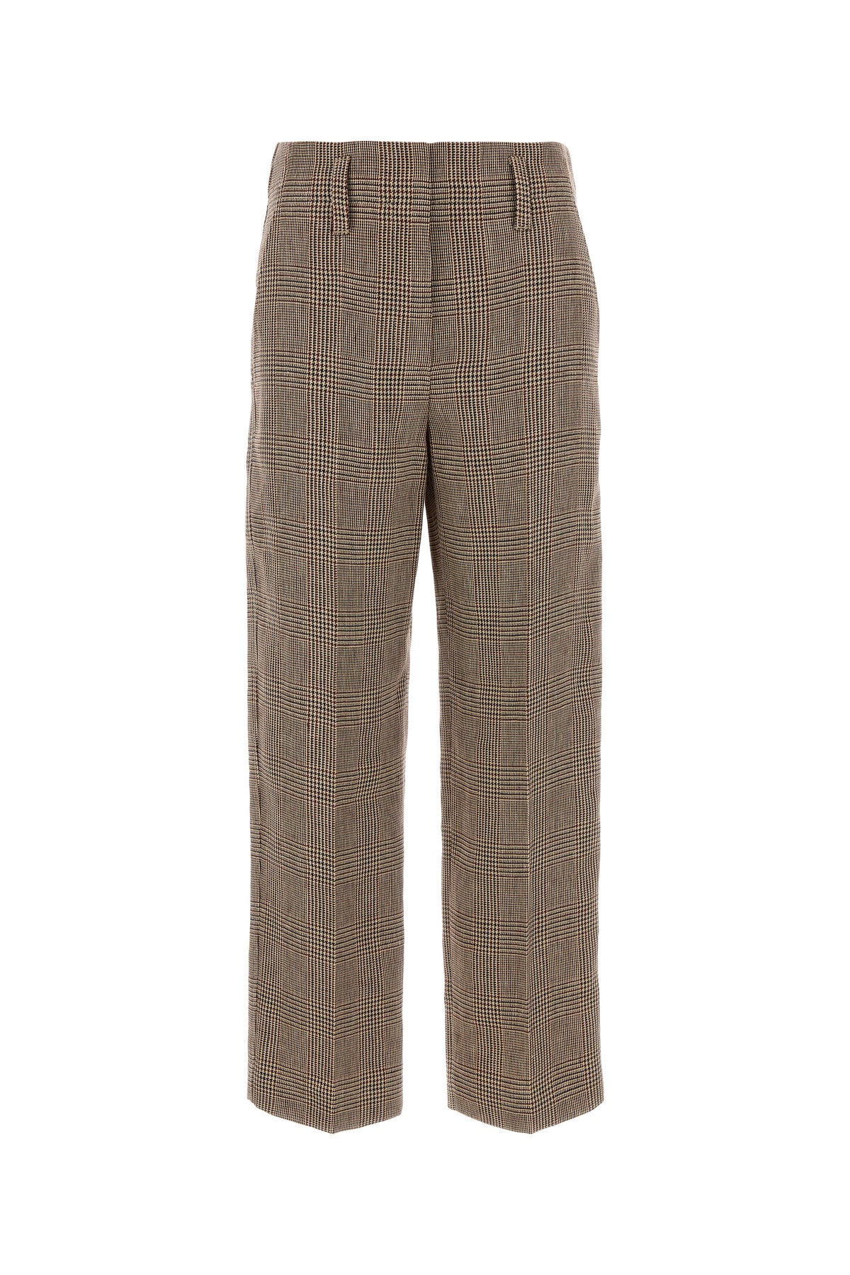Brunello Cucinelli Pantalone in lino ricamato