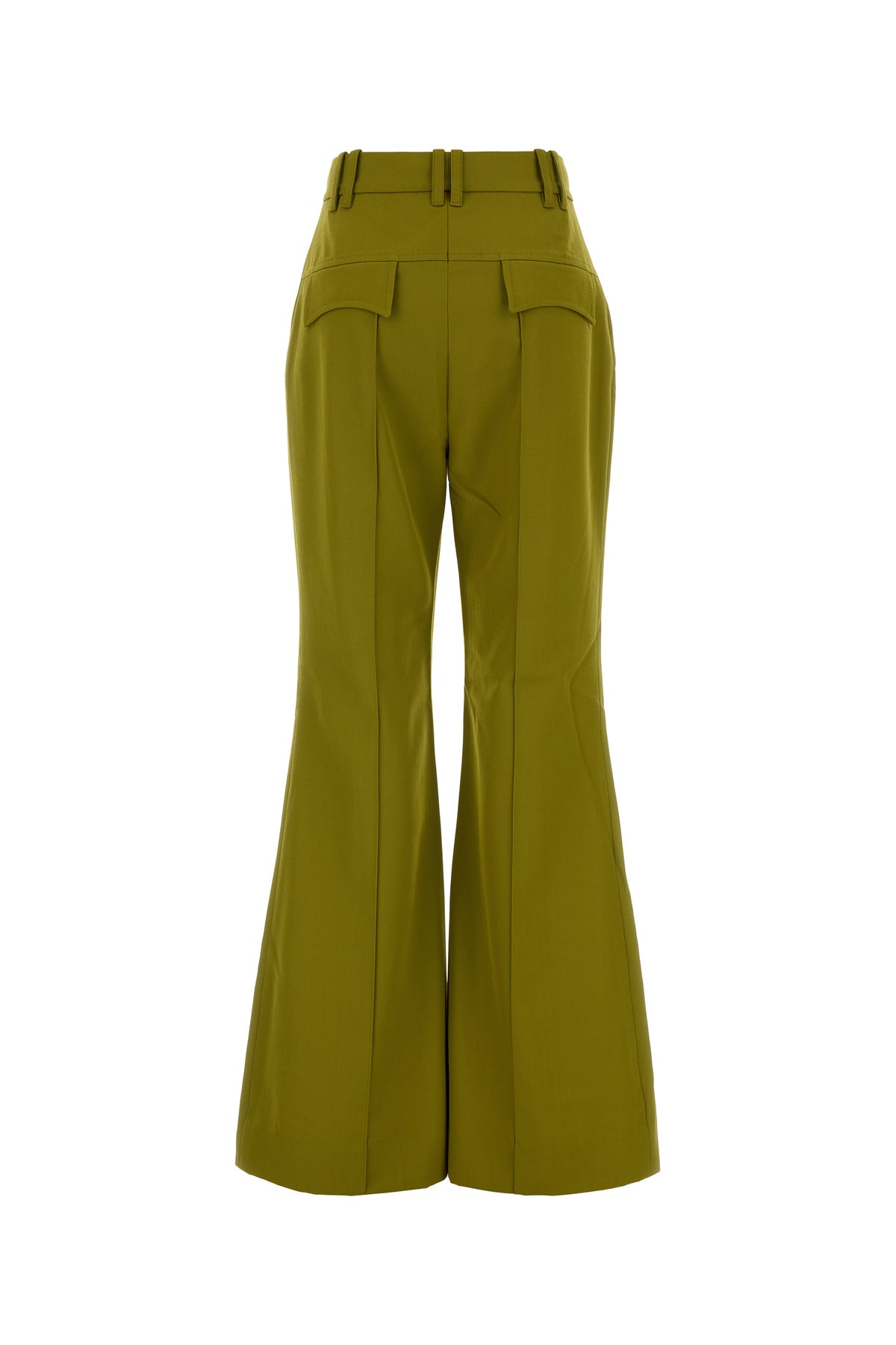 Zimmermann Pantalone in misto poliestere verde pistacchio, view 2