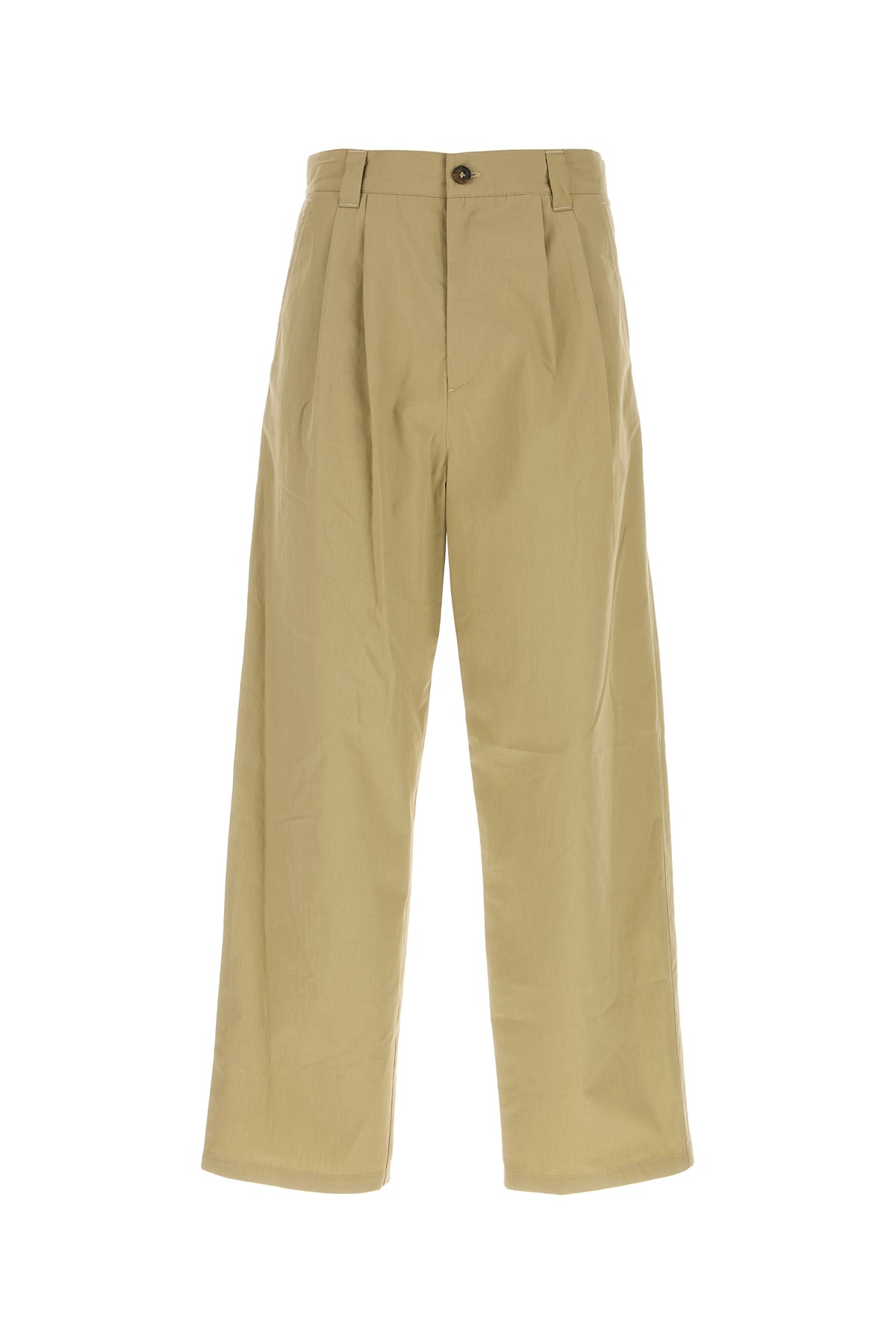 A.P.C. Pantalone Ricky in cotone kaki