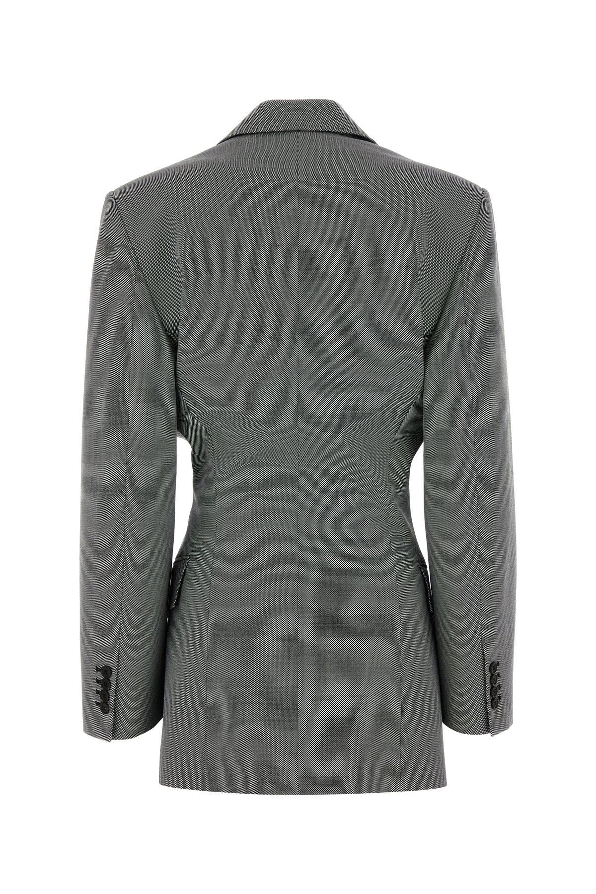 The Attico Giacca in misto lana stretch bicolor, view 2