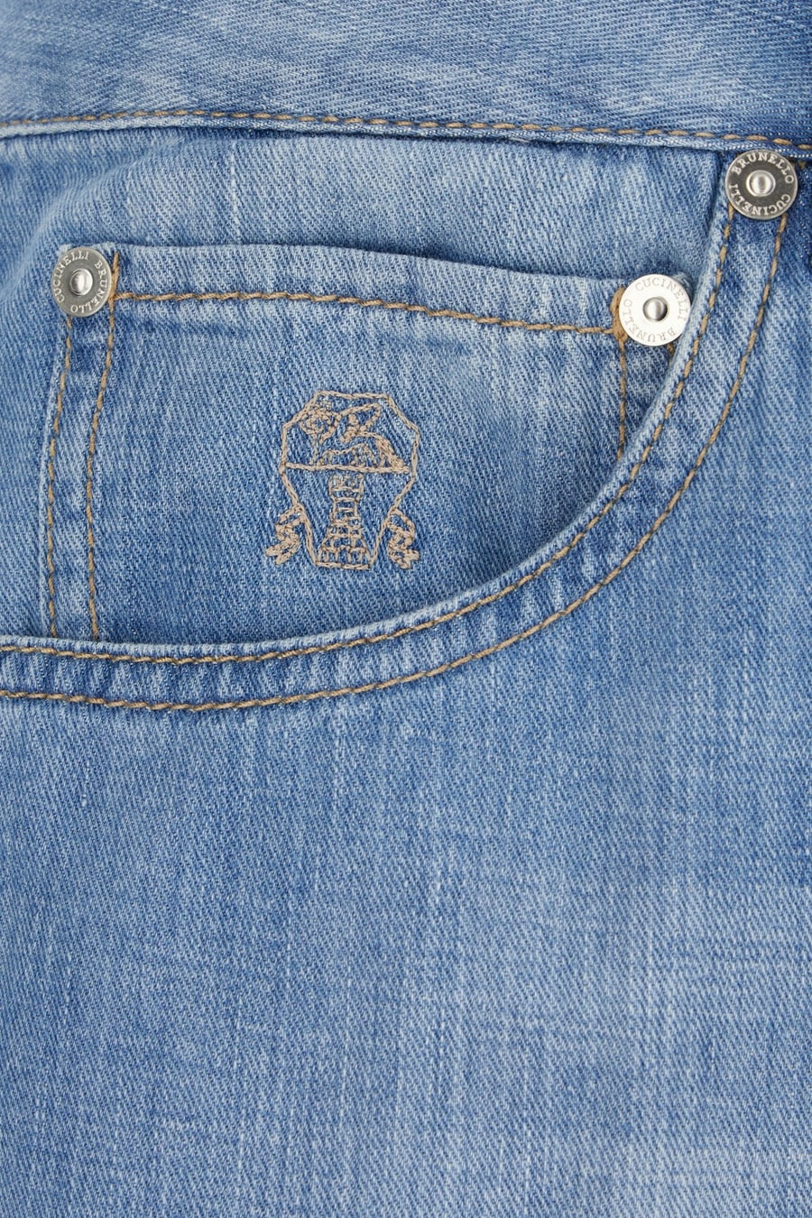 Brunello Cucinelli Jeans in denim, view 3