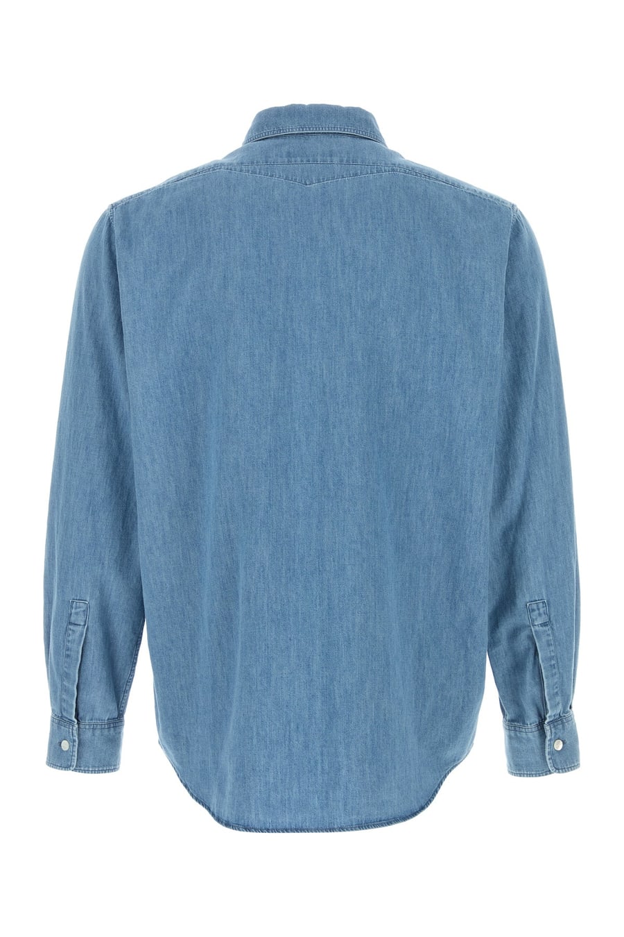Jil Sander Camicia in chambray azzurro, view 2