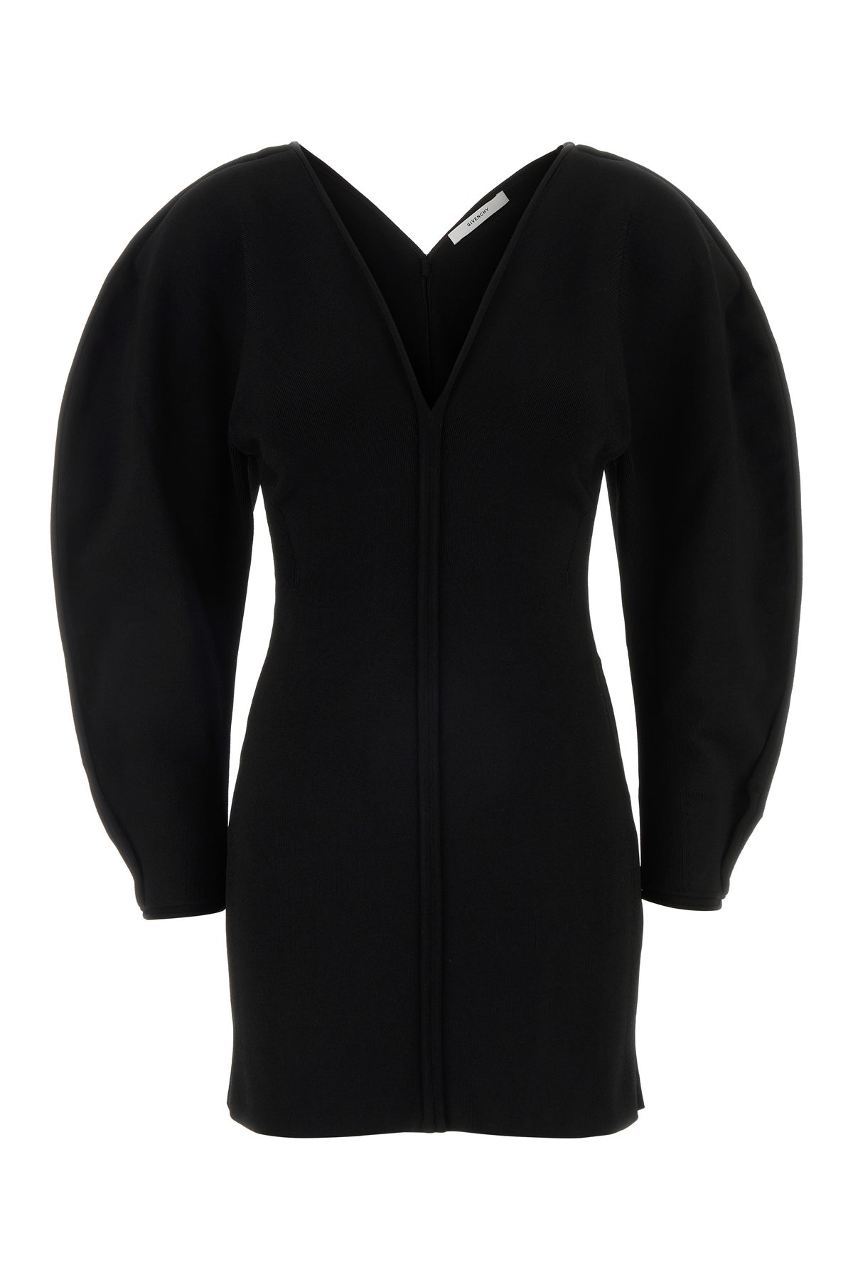 Givenchy Mini abito in Cocoon in misto viscosa stretch nera