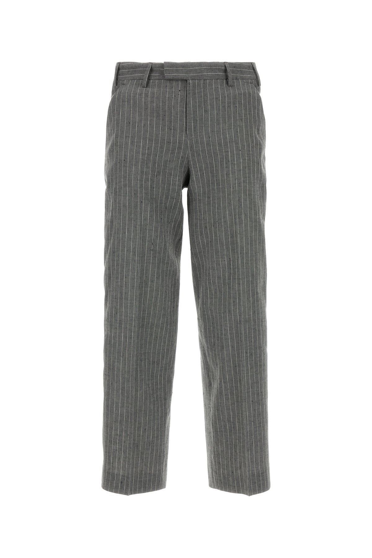 PT Torino Pantalone Emma in misto lino ricamato