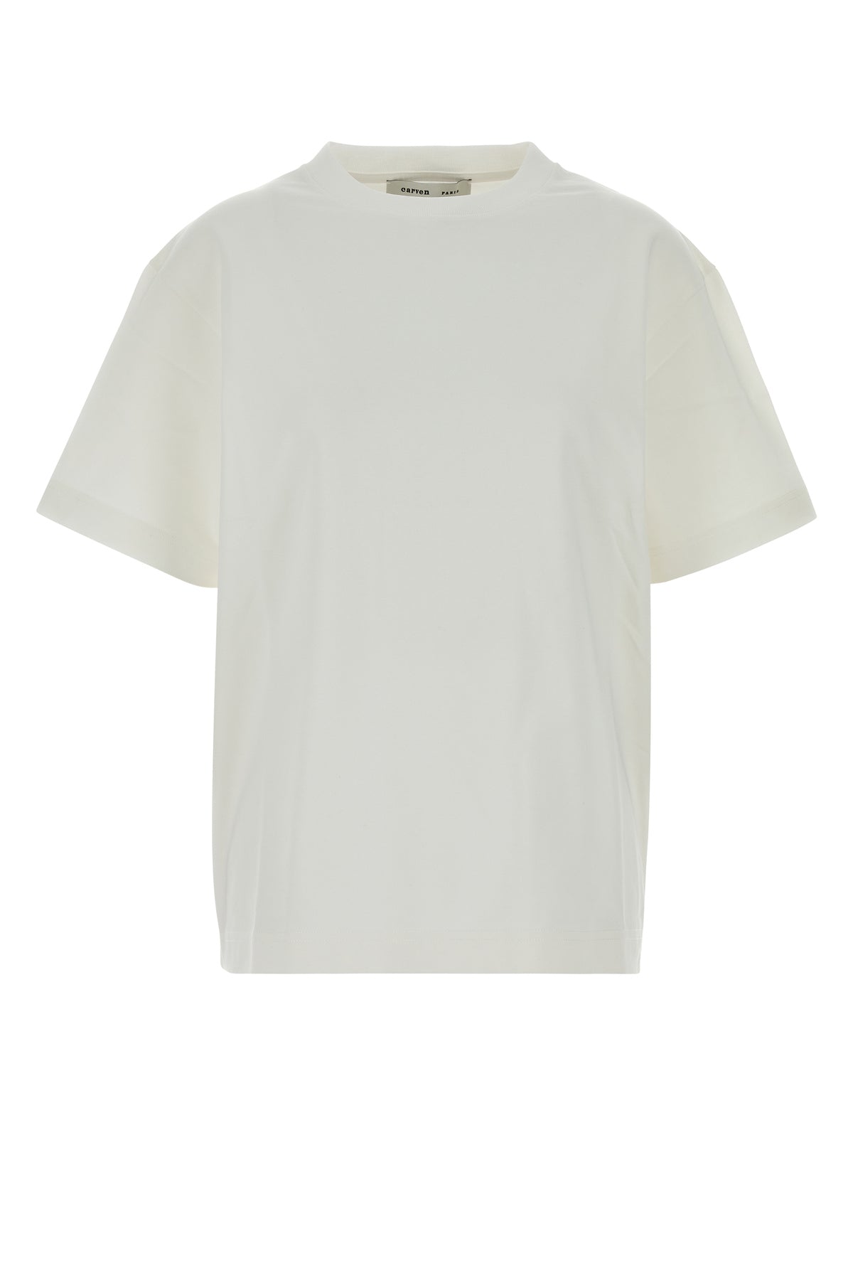 CARVEN T-shirt oversize in cotone bianco