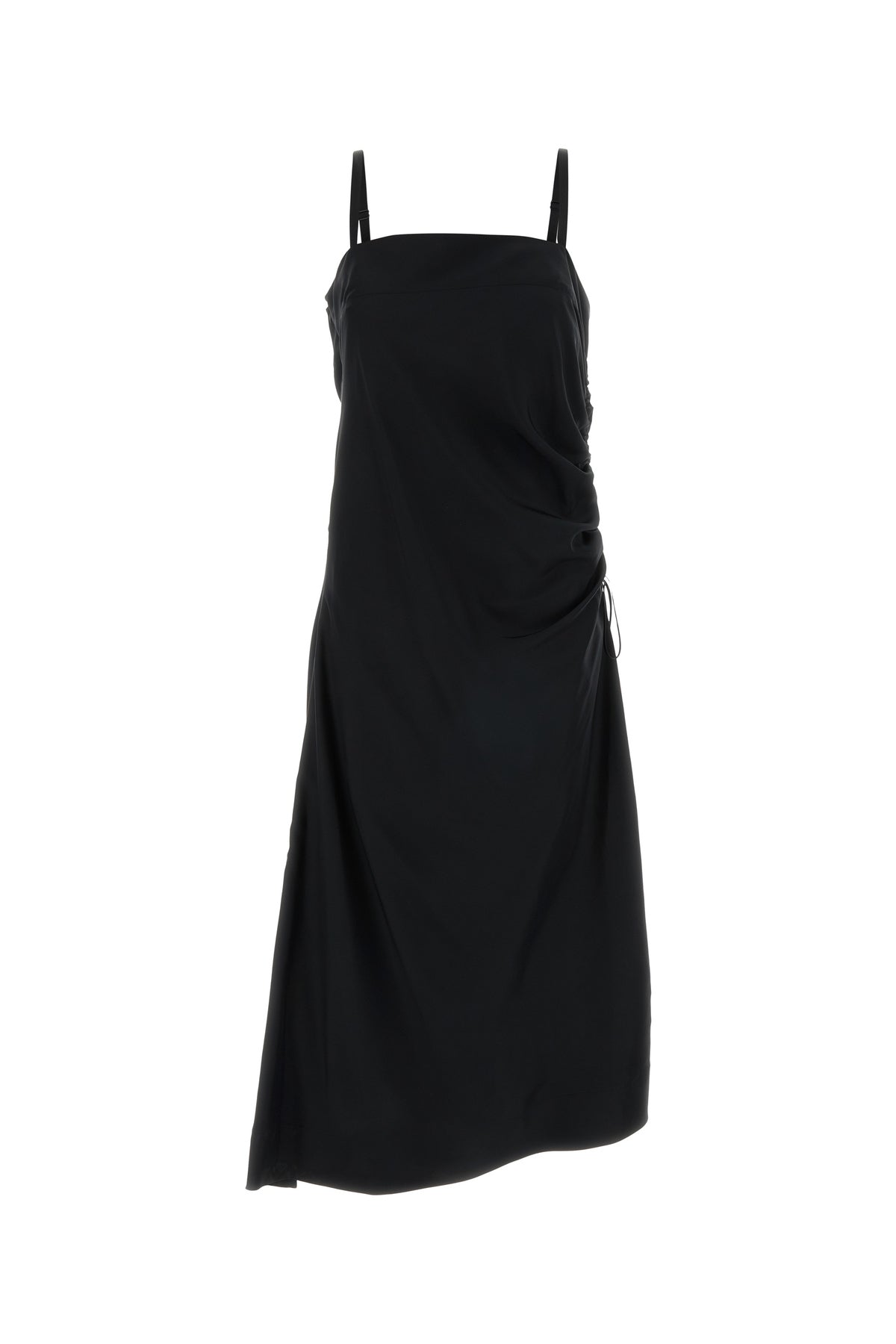 CARVEN Abito in raso nero