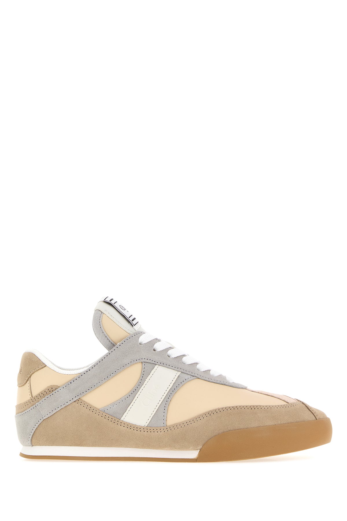 Chloé Sneakers Chloé Kick multicolor in pelle e pelle scamosciata