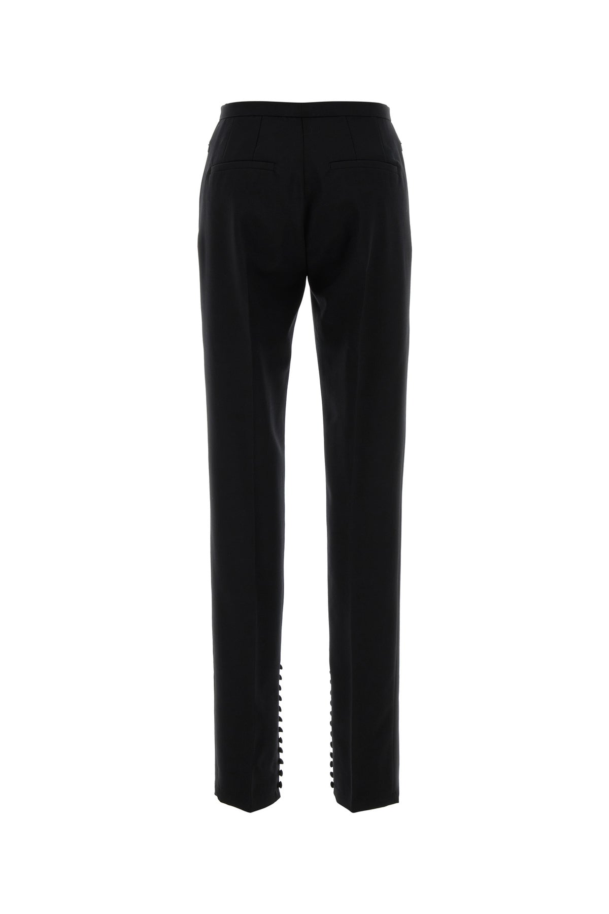 Dries Van Noten Pantalone Pandoris in misto lana nera, view 2