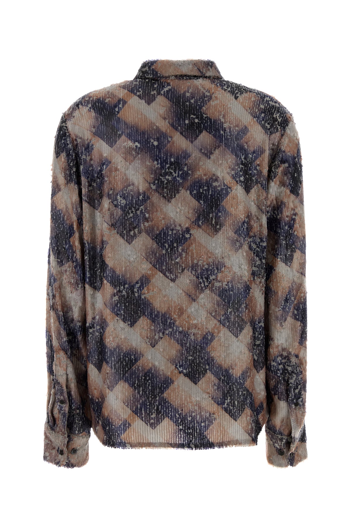 Dries Van Noten Camicia Chowy in viscosa decorata, view 2