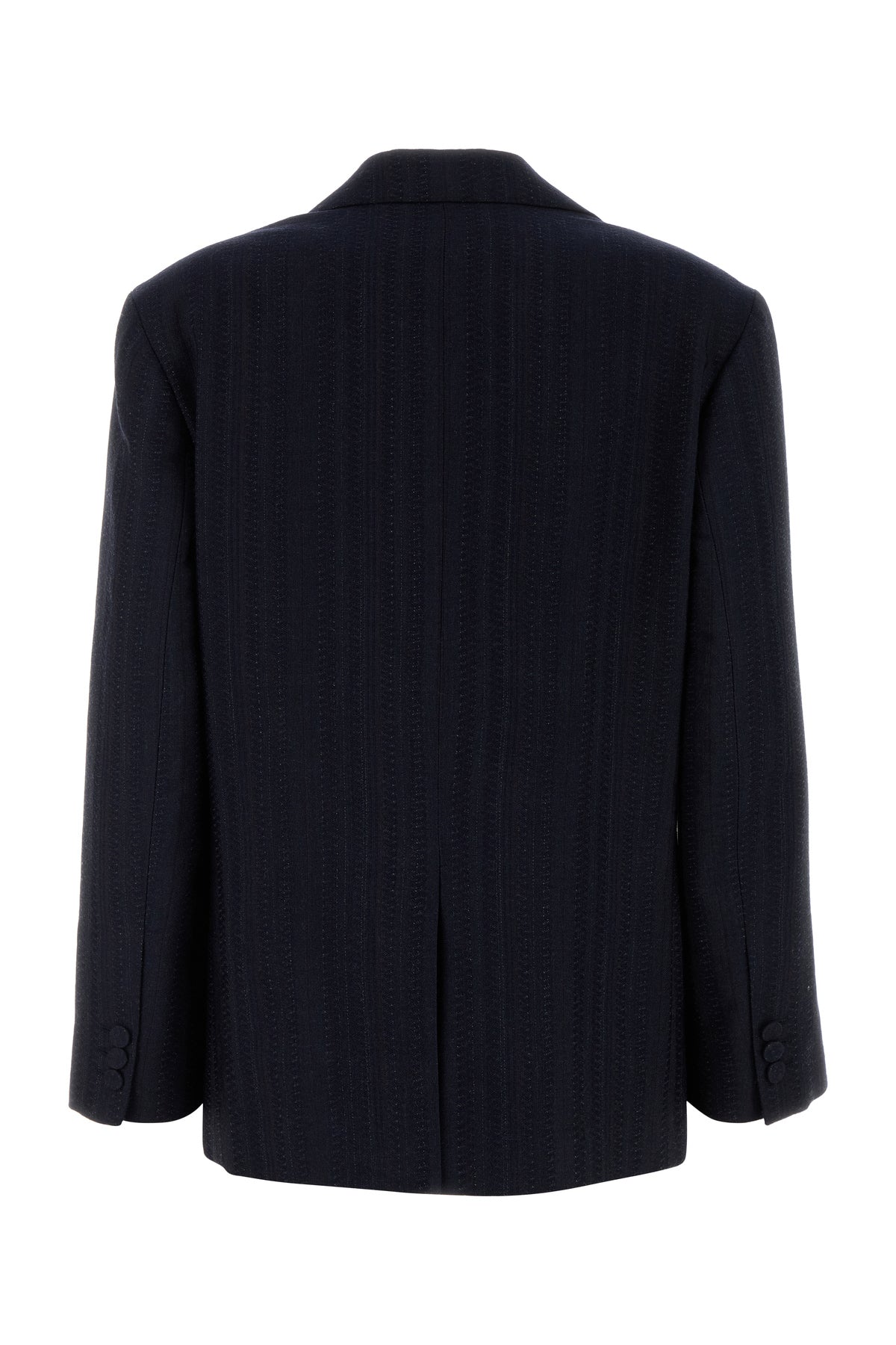 Dries Van Noten Giacca Birdys in misto lana ricamata, view 2