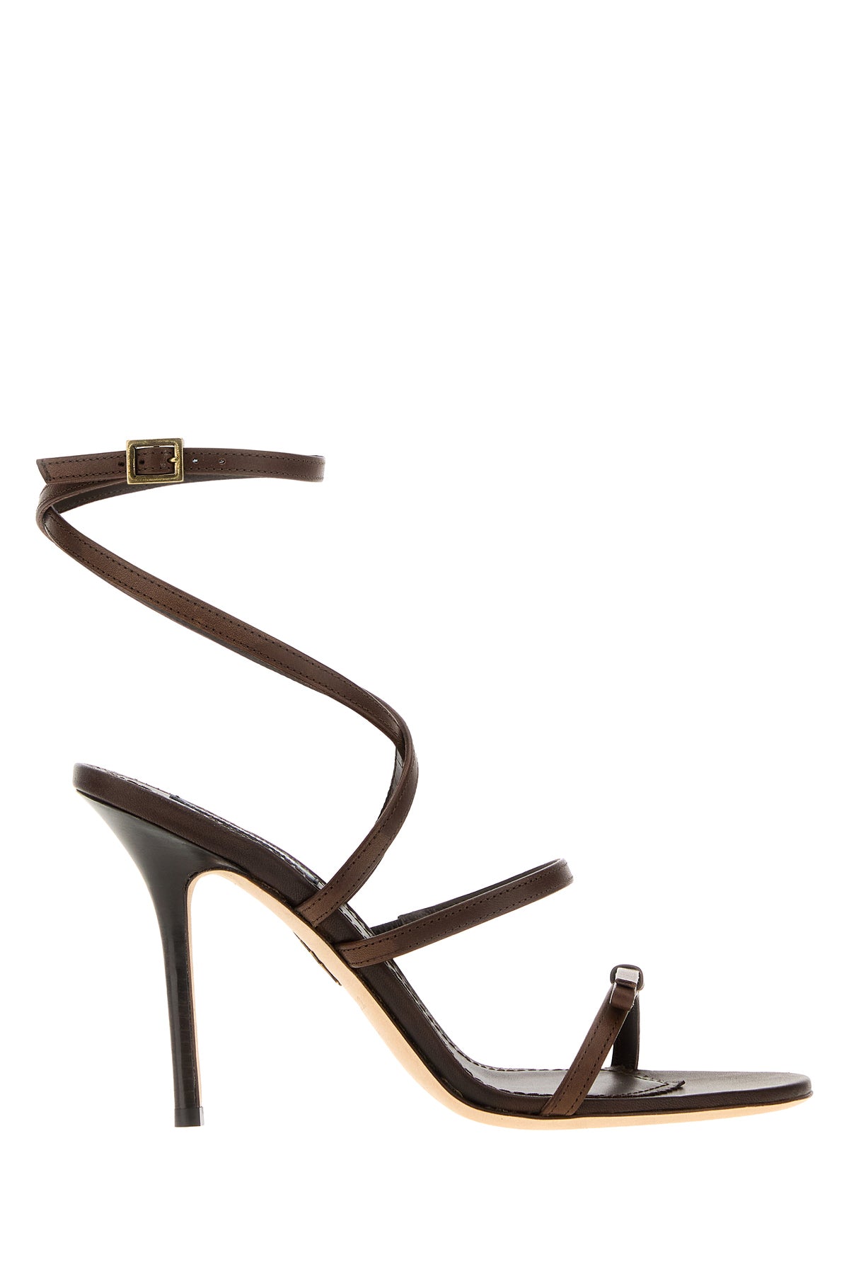 Dsquared2 Sandali in pelle cioccolato