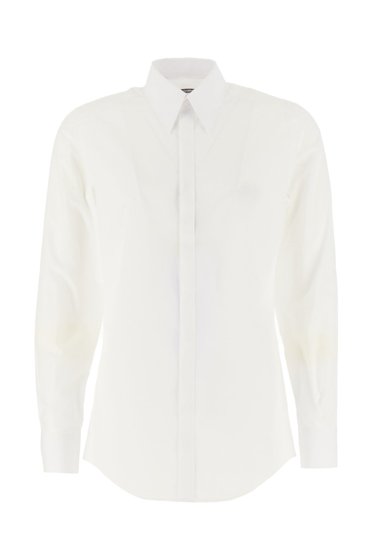 Dolce & Gabbana Camicia in popeline bianco