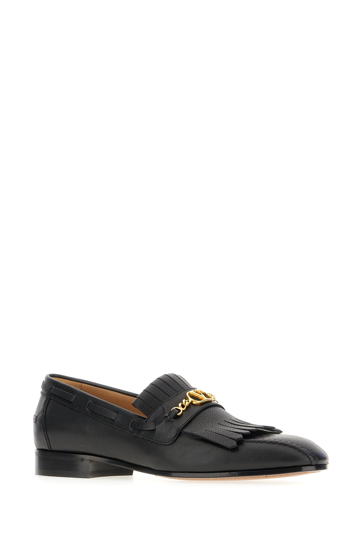 Valentino Garavani Mocassini in pelle nera, view 2