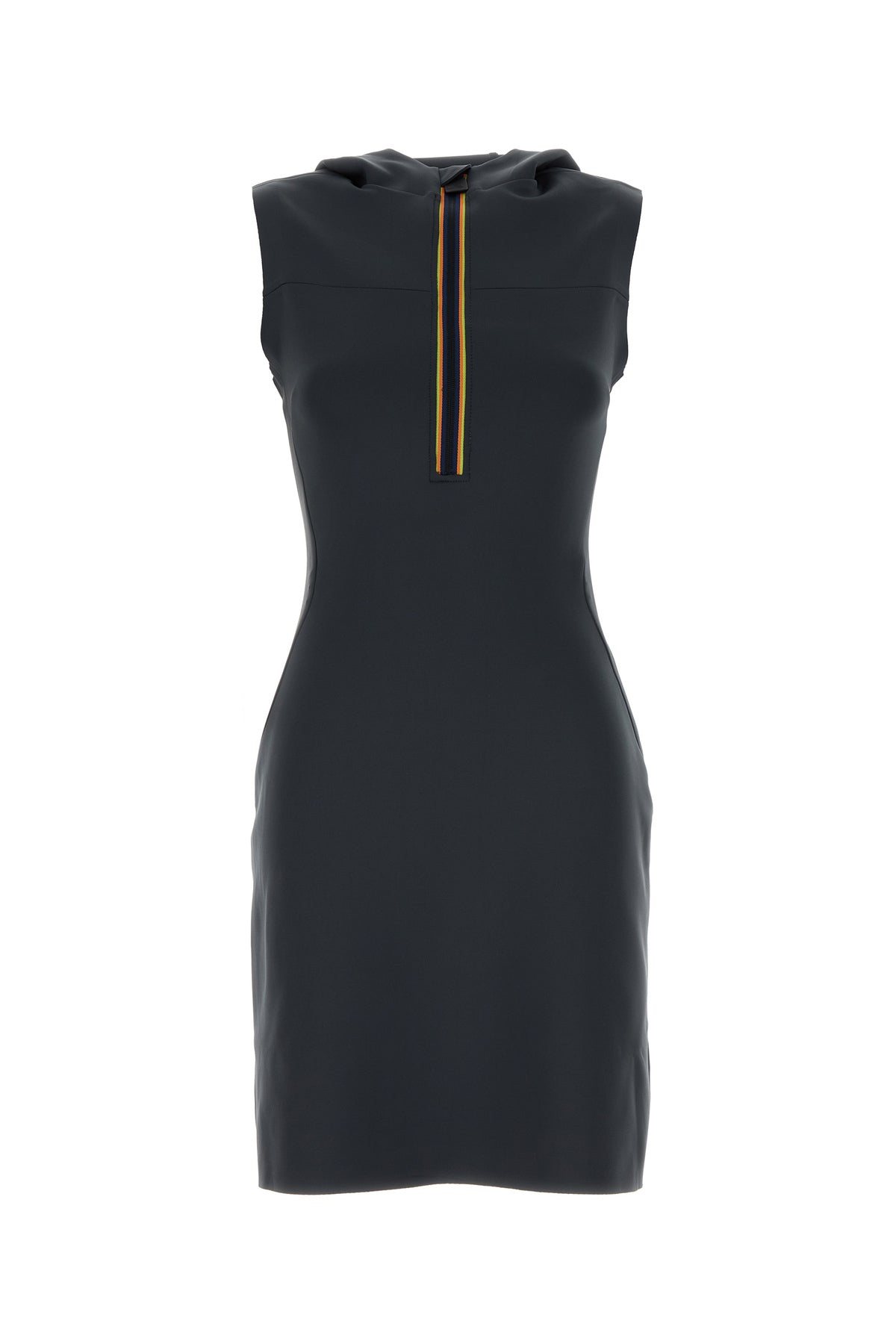 K-Way Mini abito Hoodress in scuba grafite