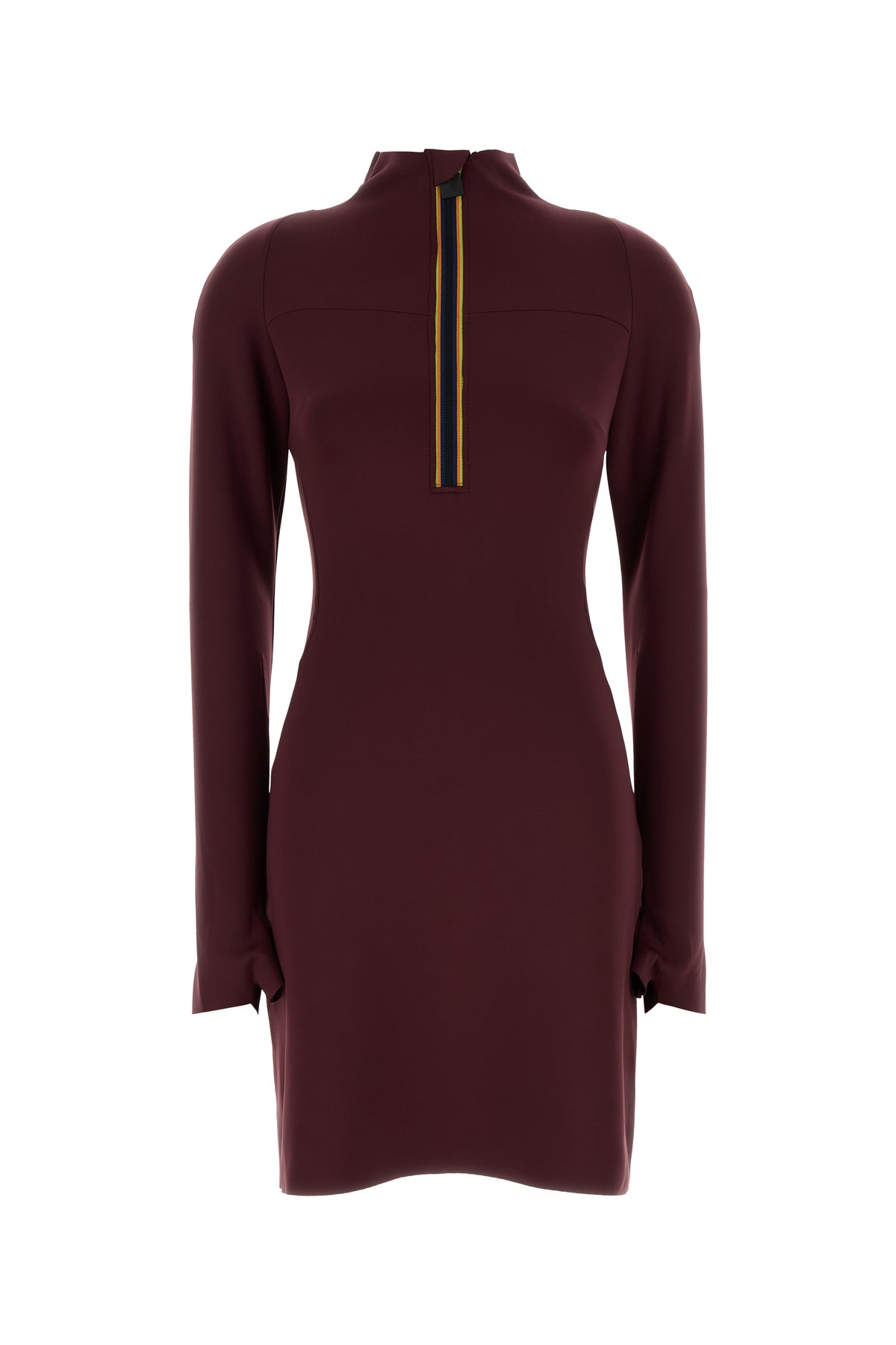 K-Way Mini abito Minid in scuba bordeaux