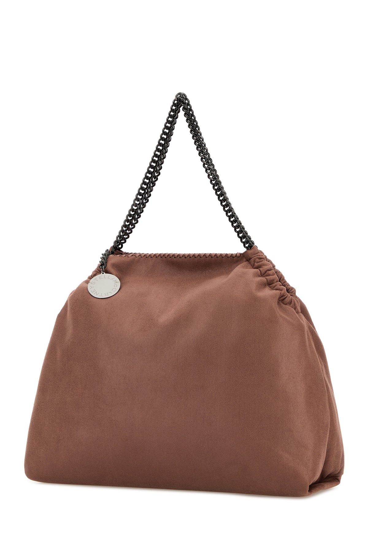 Stella McCartney Borsa shopping Falabella in shaggy deer rosa antico, view 2