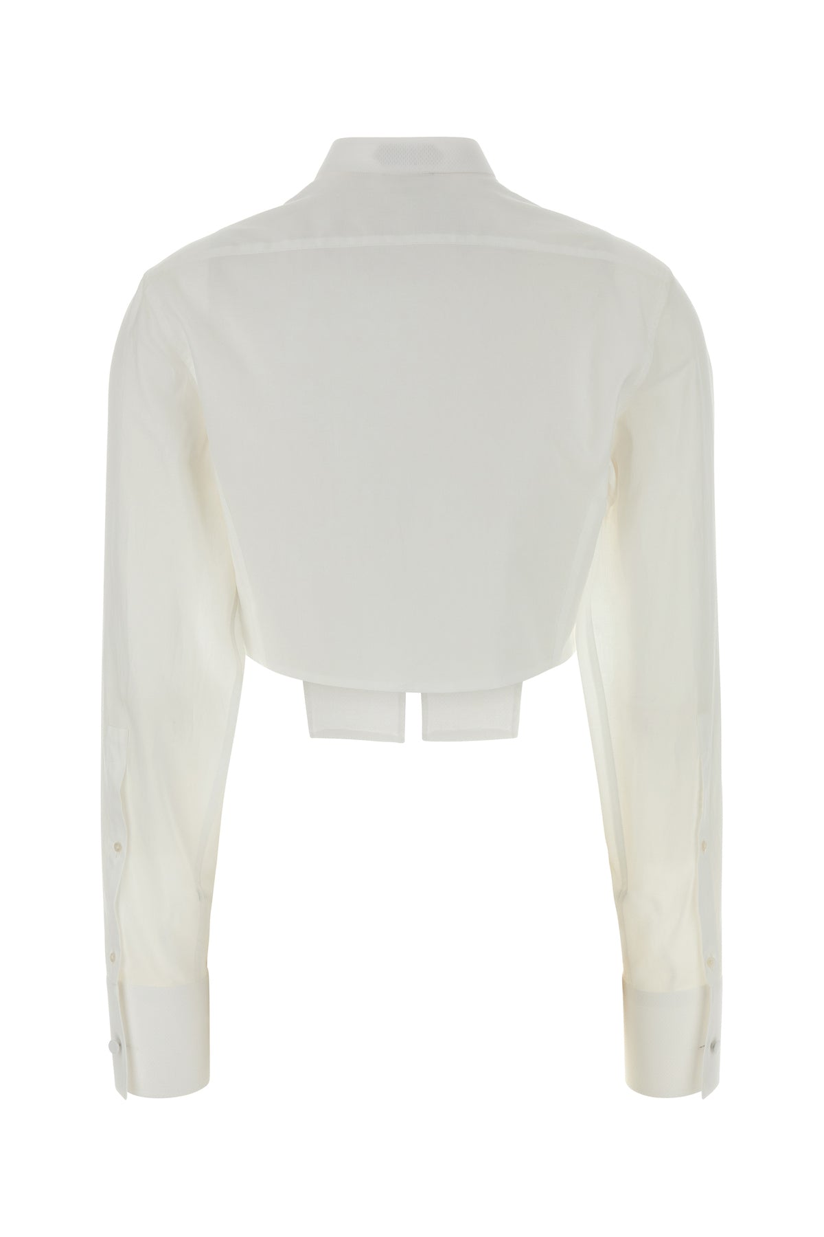 Tom Ford Camicia in popeline bianco, view 2