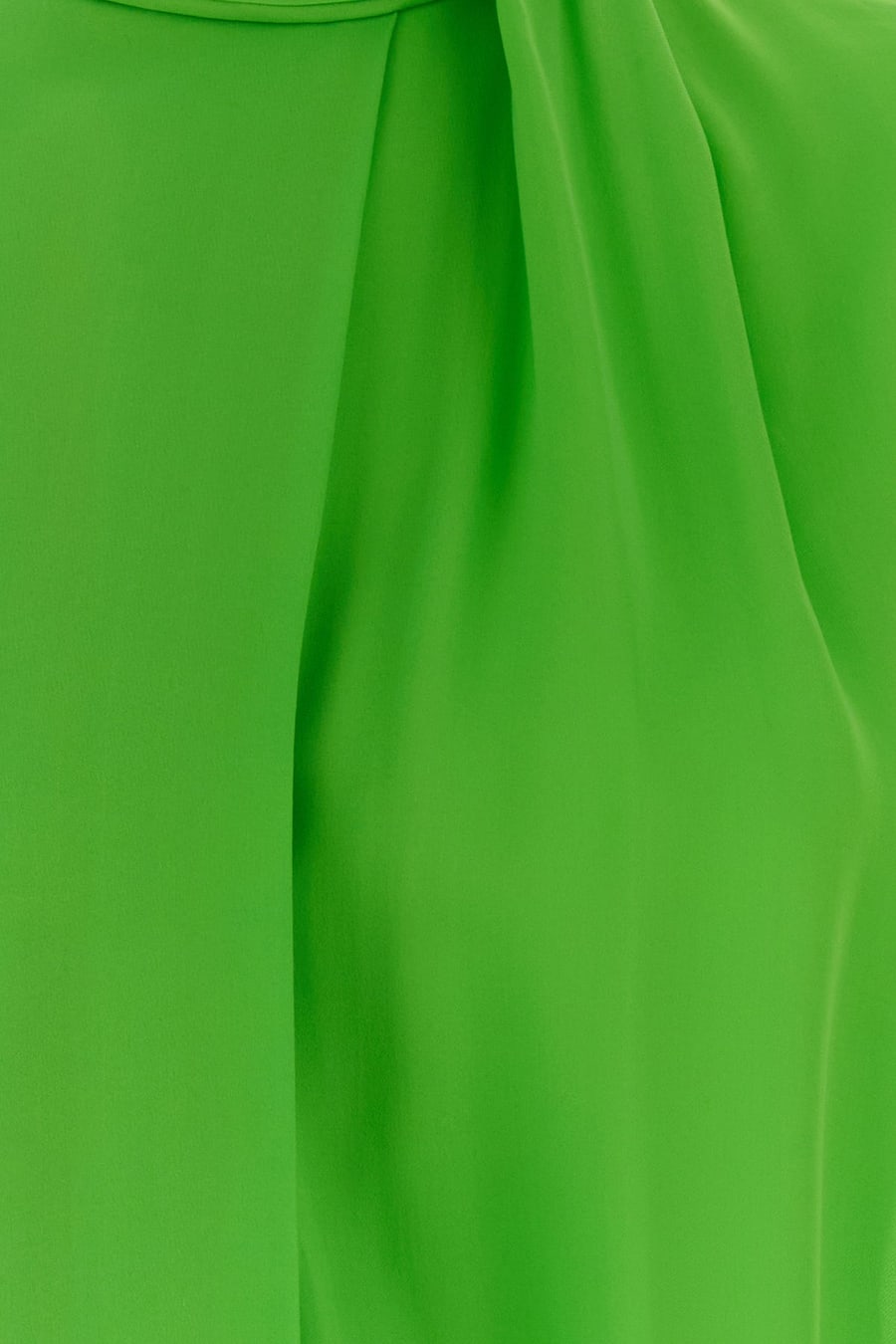 Tom Ford Blusa in georgette verde fluo, view 3