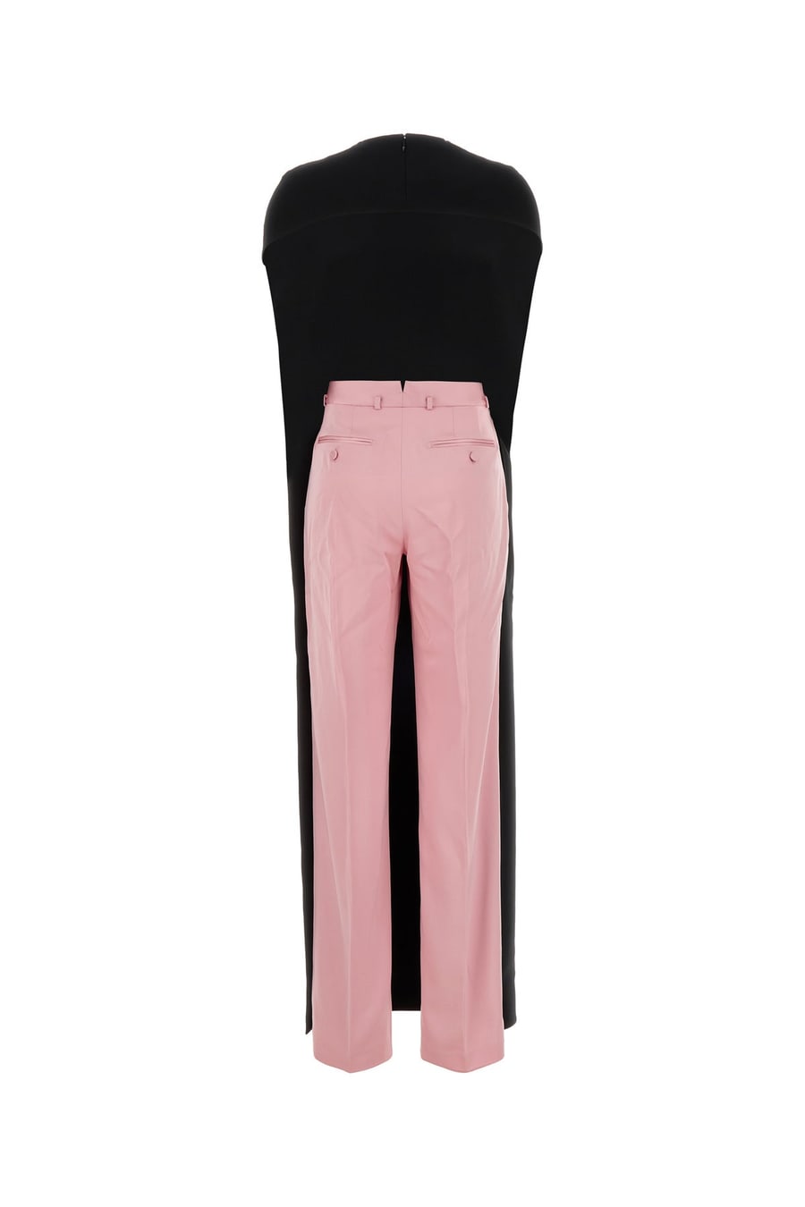 Tom Ford Tuta in seta stretch bicolor, view 2