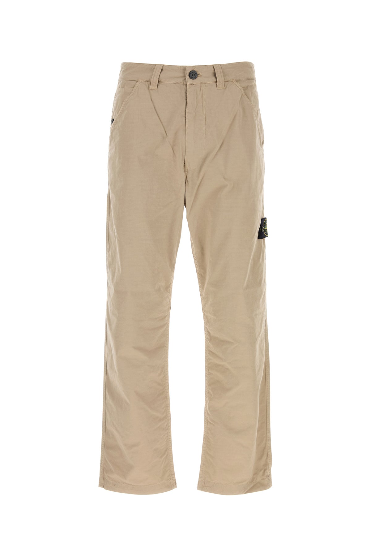 Stone Island Pantalone in cotone beige