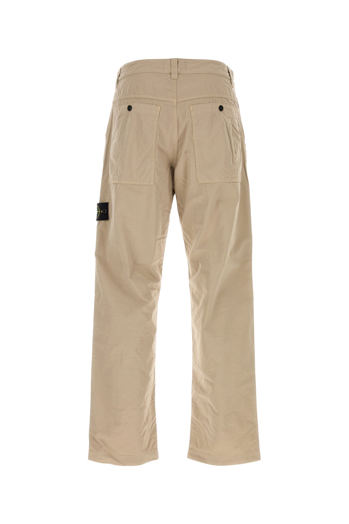 Stone Island Pantalone in cotone beige, view 2