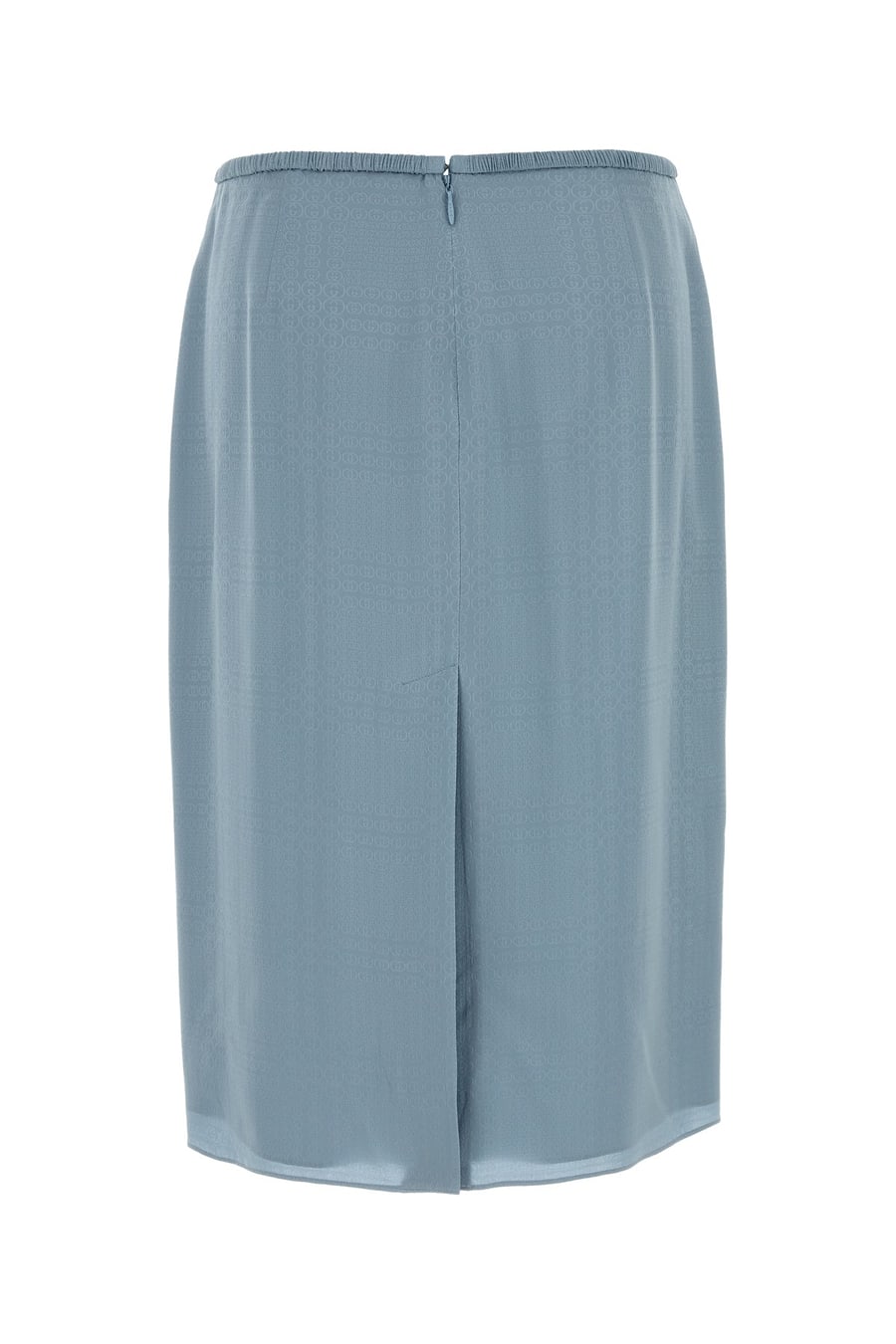 Gucci Gonna in seta azzurra, view 2