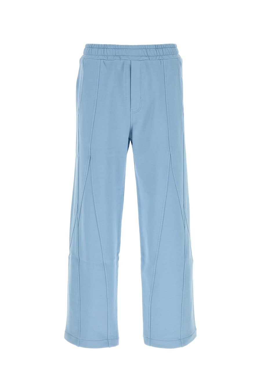 Dolce & Gabbana Pantalone jogging in cotone azzurro