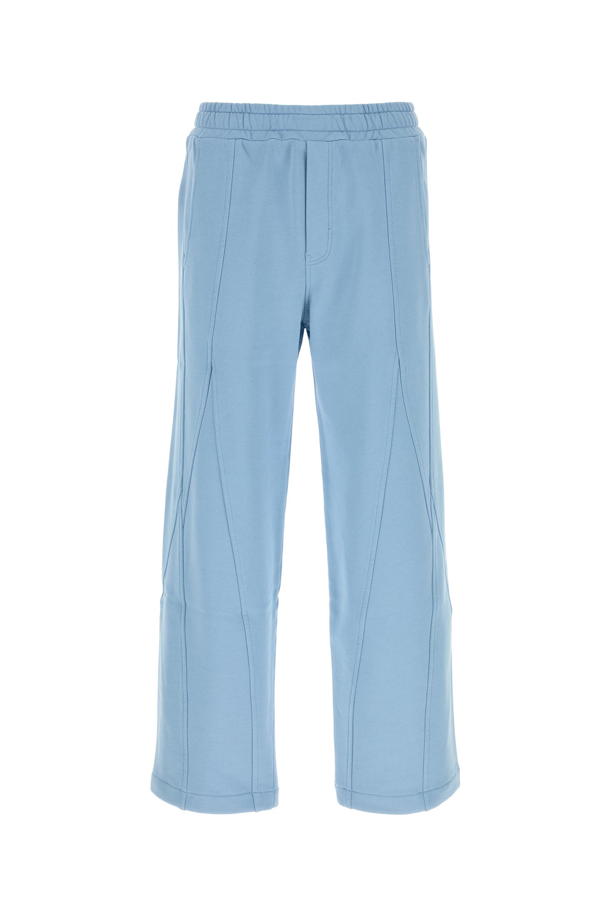 Dolce & Gabbana Pantalone jogging in cotone azzurro