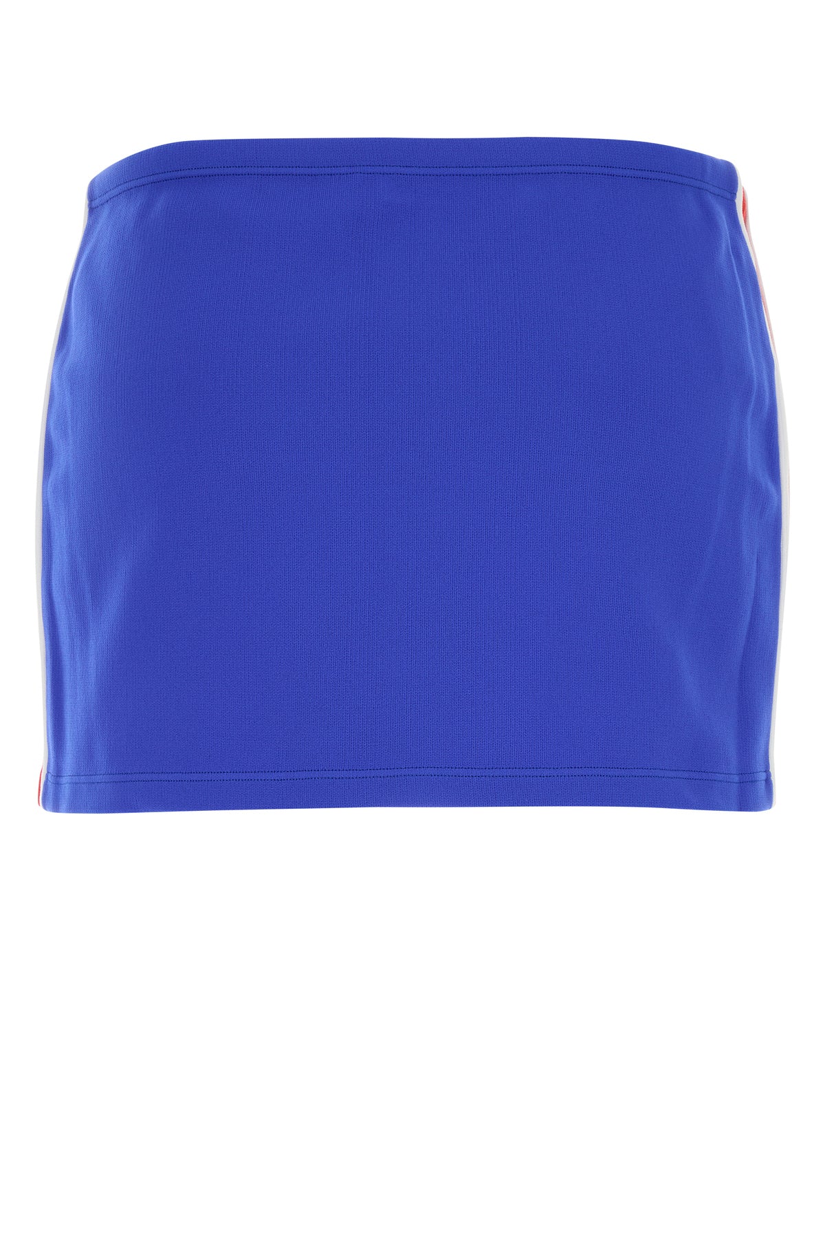 Miu Miu Mini gonna in nylon stretch bu, view 2