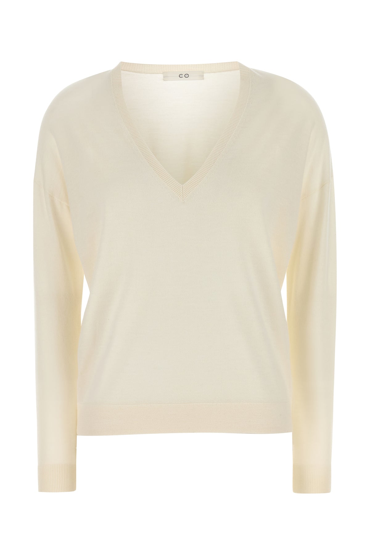 CO Maglione in cashmere avorio