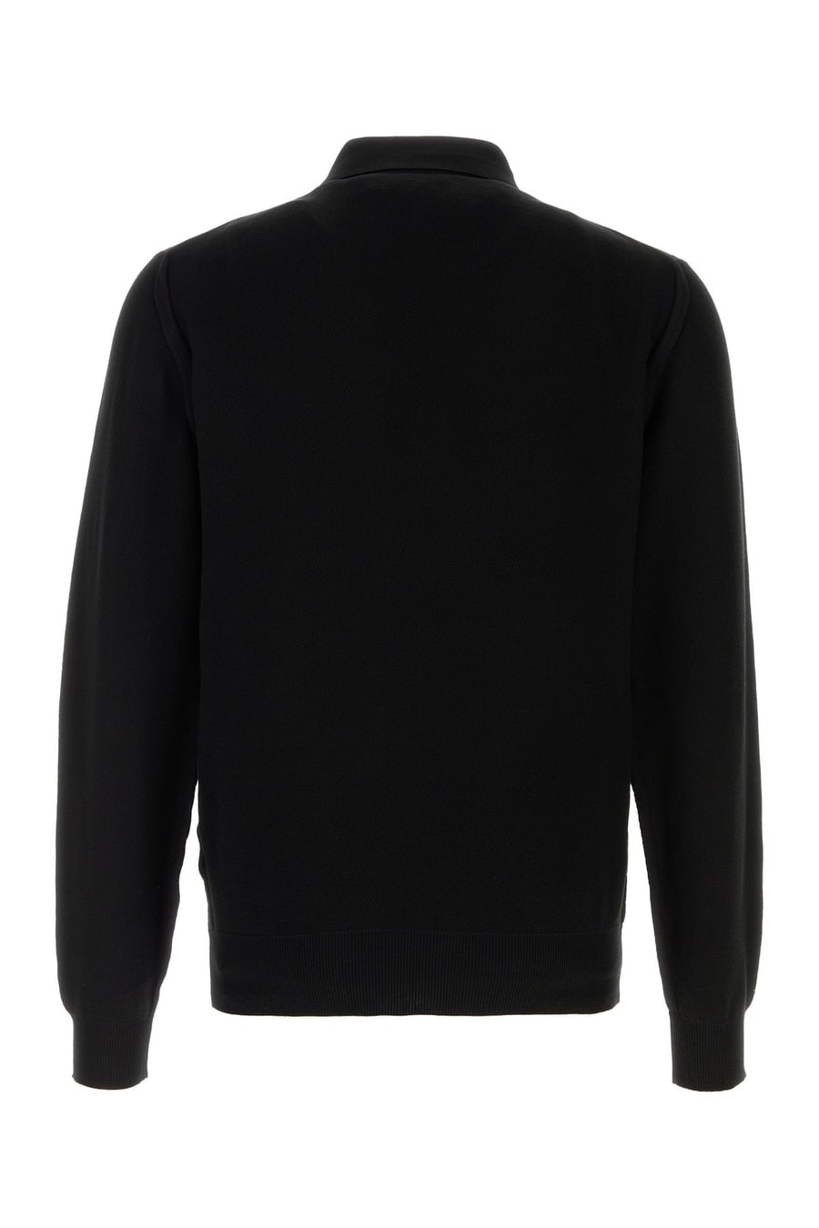 Tom Ford Polo in misto seta nera, view 2