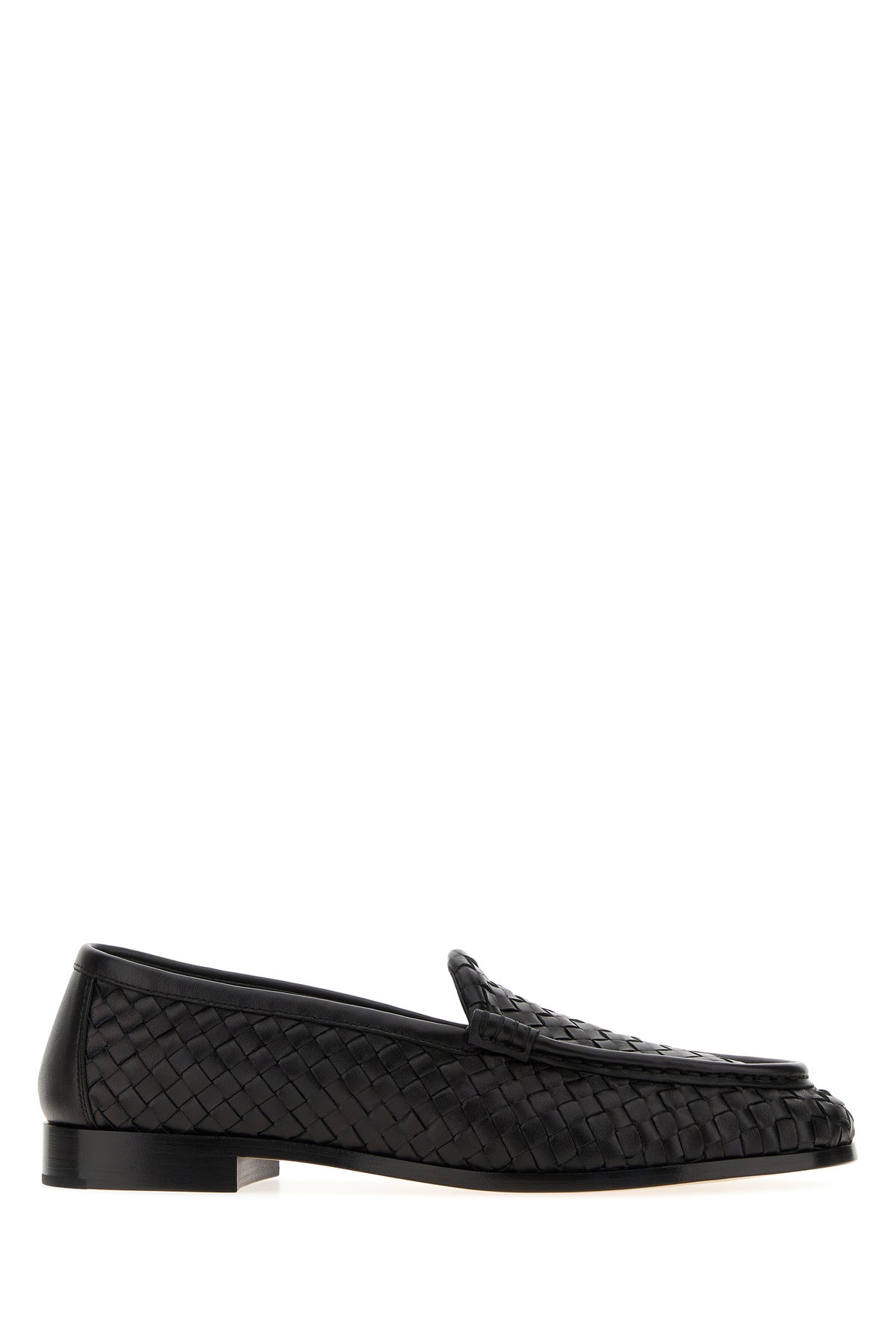 Bottega Veneta Mocassini Silenzio in pelle nera
