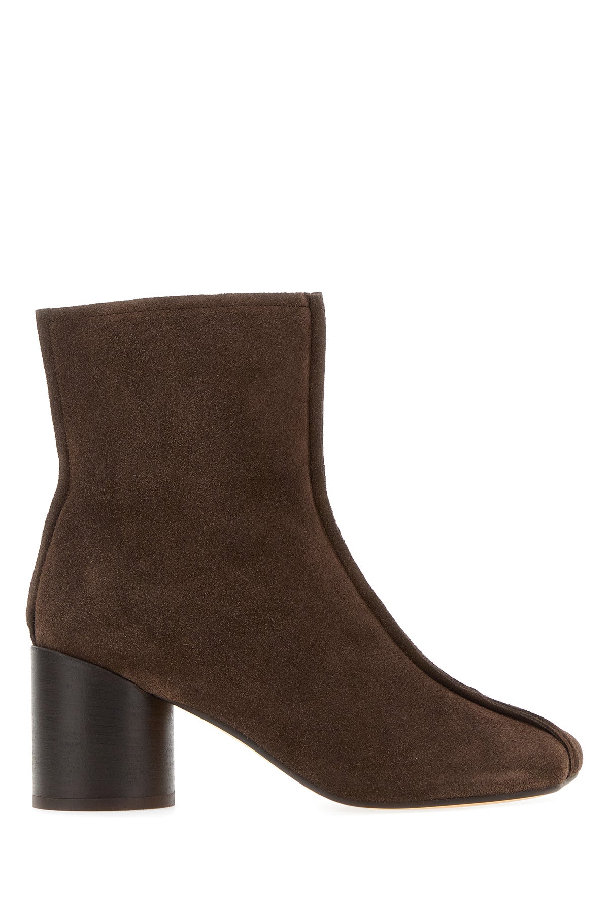 MM6 Maison Margiela Stivaletti Anatomic in pelle scamosciata marrone