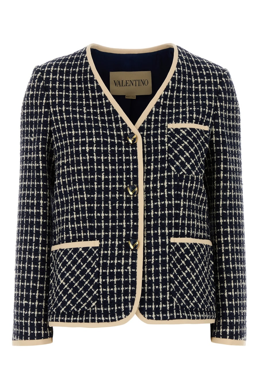 Valentino Garavani Giacca in tweed ricamato