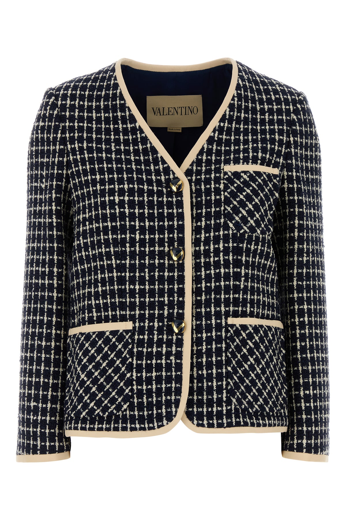 Valentino Garavani Giacca in tweed ricamato