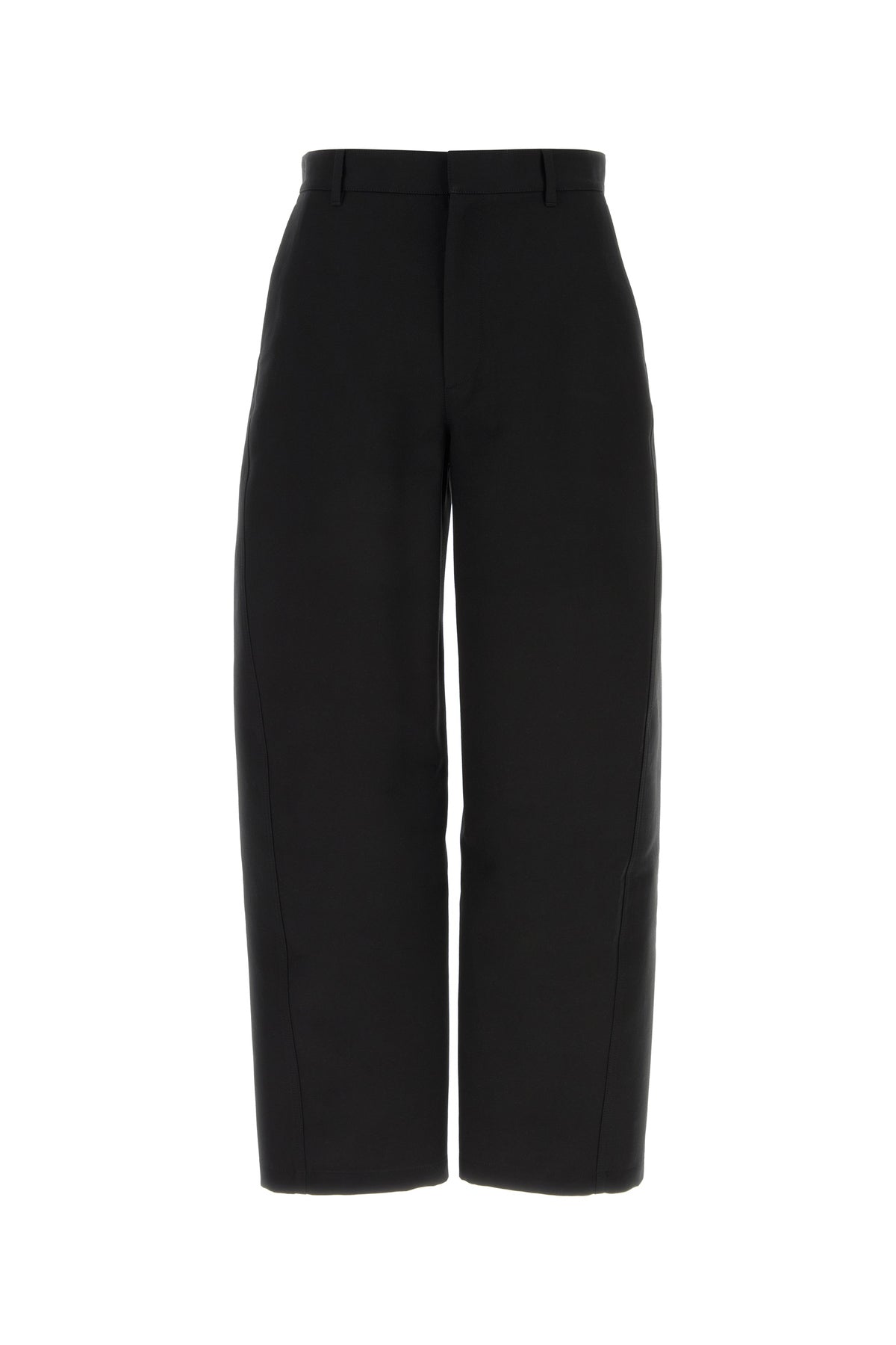 Givenchy Pantalone dalla gamba ampia in cotone nero