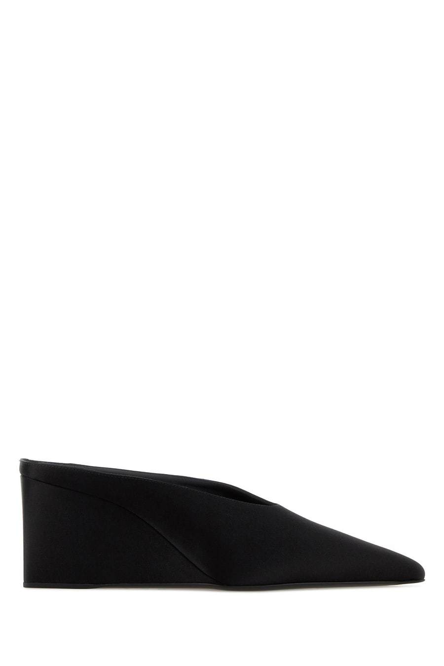 Alaïa Sabot in raso nero