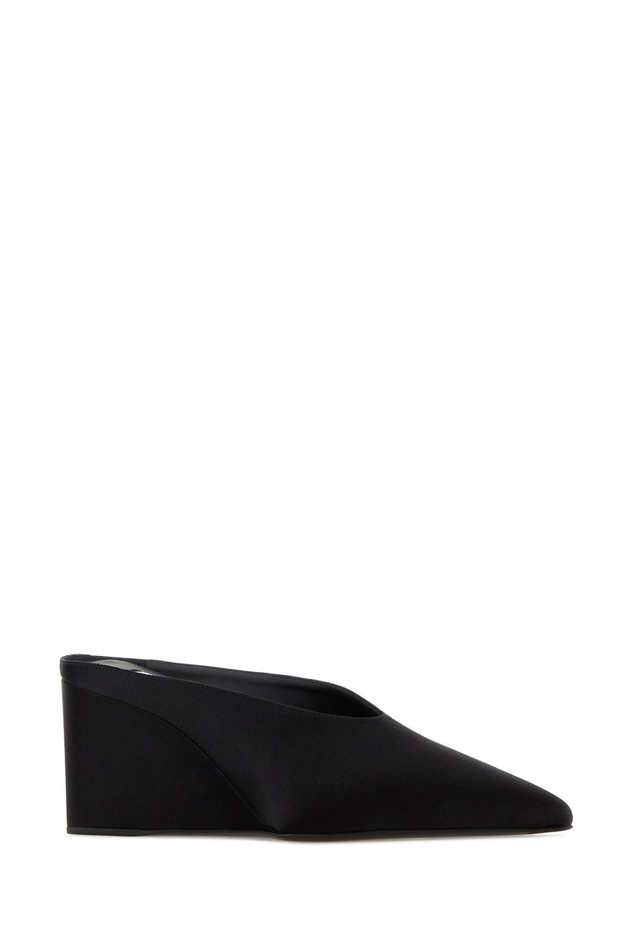 Alaïa Sabot in raso nero, view 2