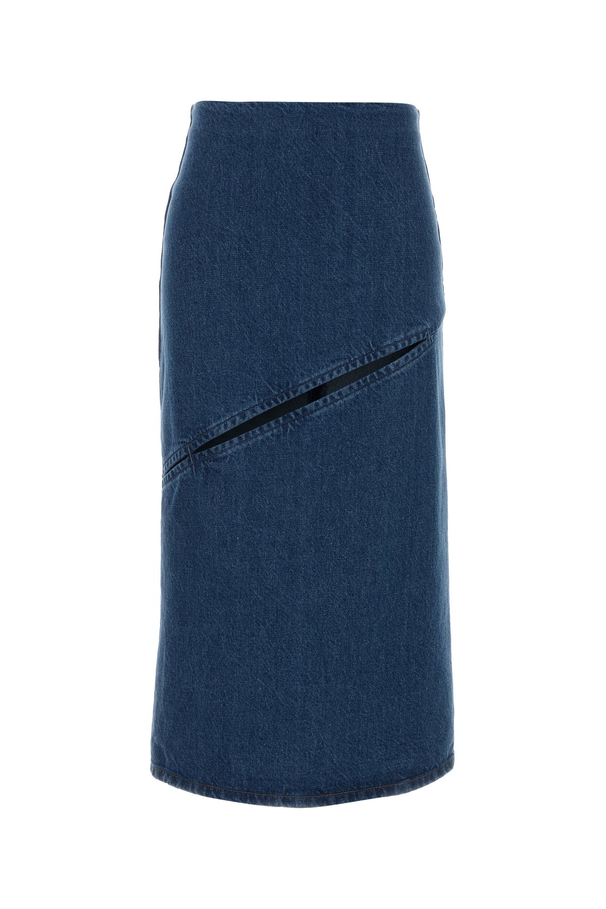 Jil Sander Gonna in denim