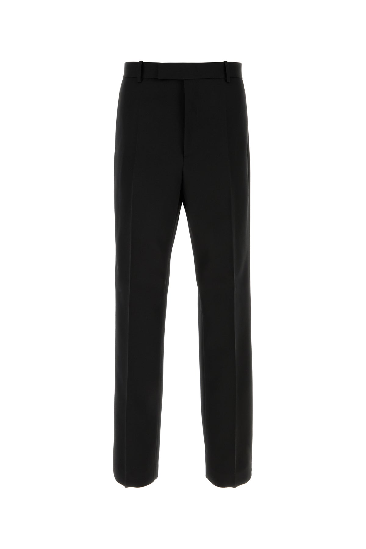 Jil Sander Pantalone in gabardine nero