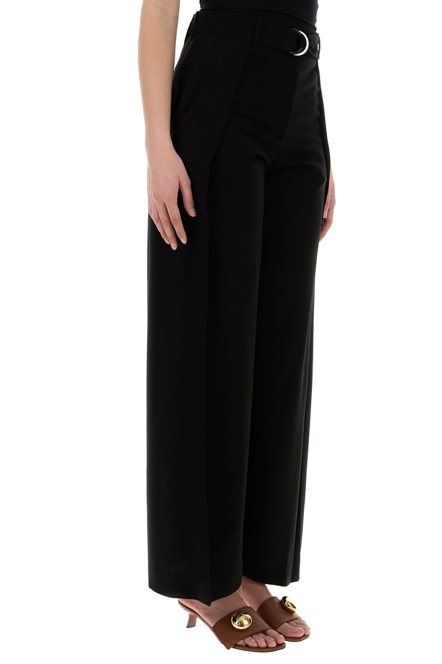 Loewe Pantalone in lana nera, view 3